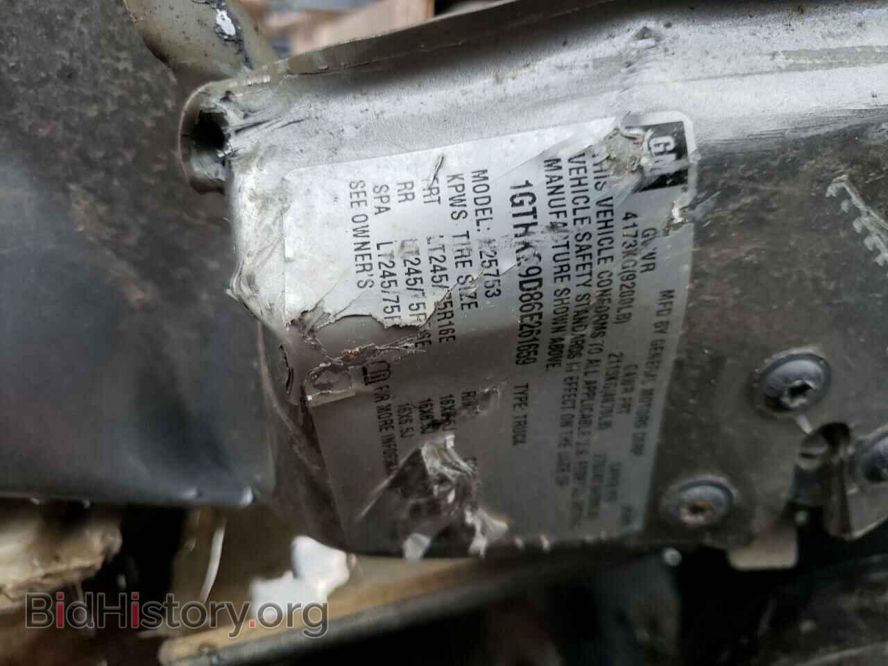 2006 GMC SIERRA - VIN: 1GTHK29D86E261659 - Фото 12