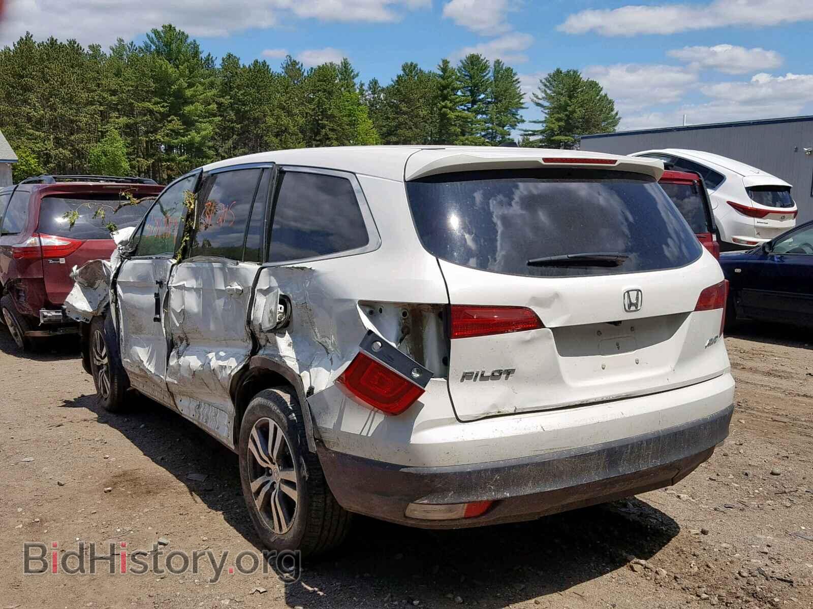 2017 HONDA PILOT EXL - VIN: 5FNYF6H56HB015829 - Фото 3