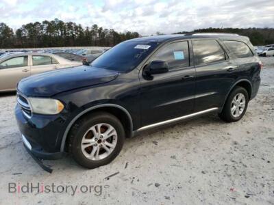 2012 Dodge DURANGO SXT, черный — VIN 1C4RDHAG2CC197455, Copart