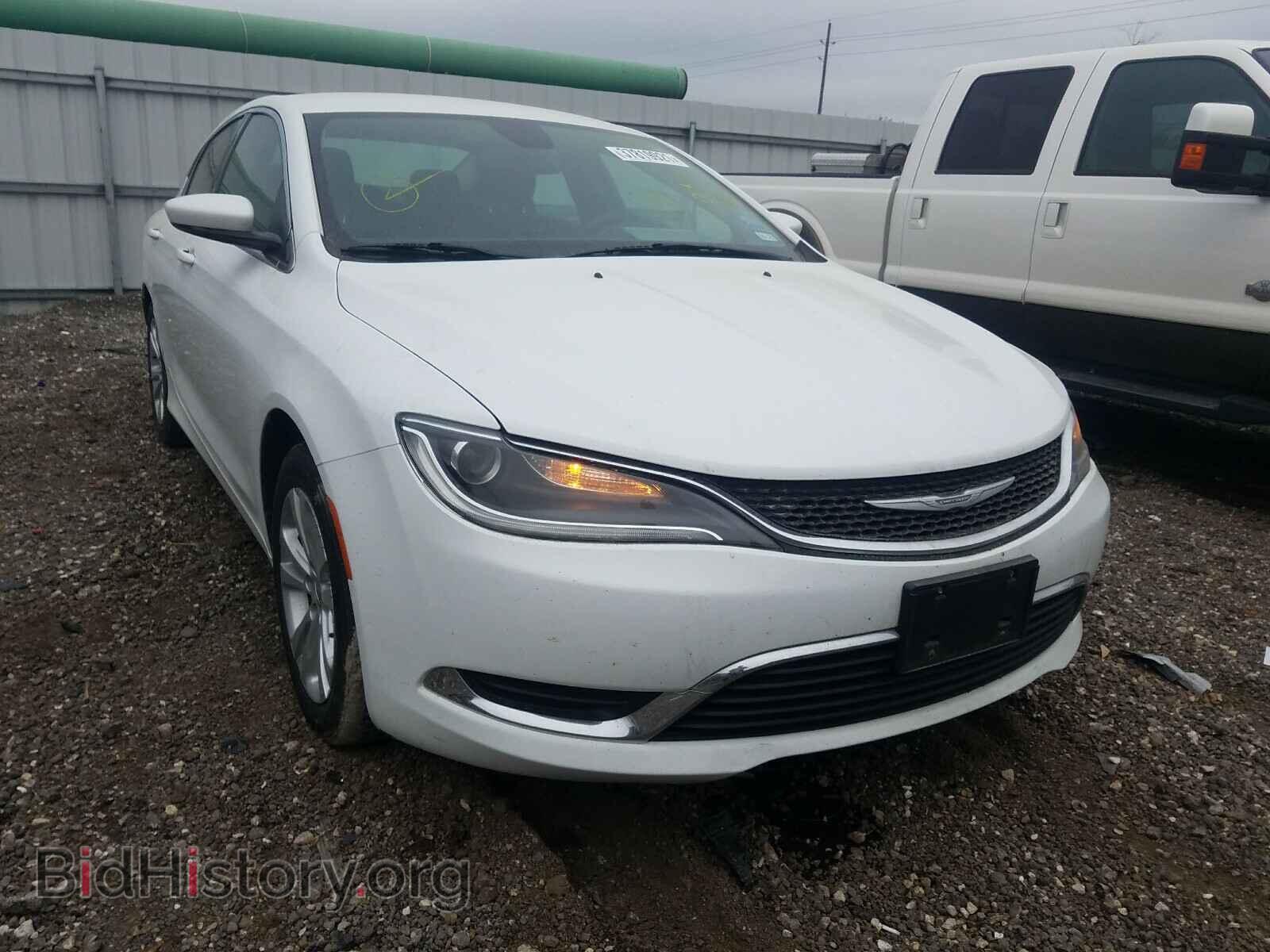 Фотография 1C3CCCAB6FN746362 - CHRYSLER 200 2015