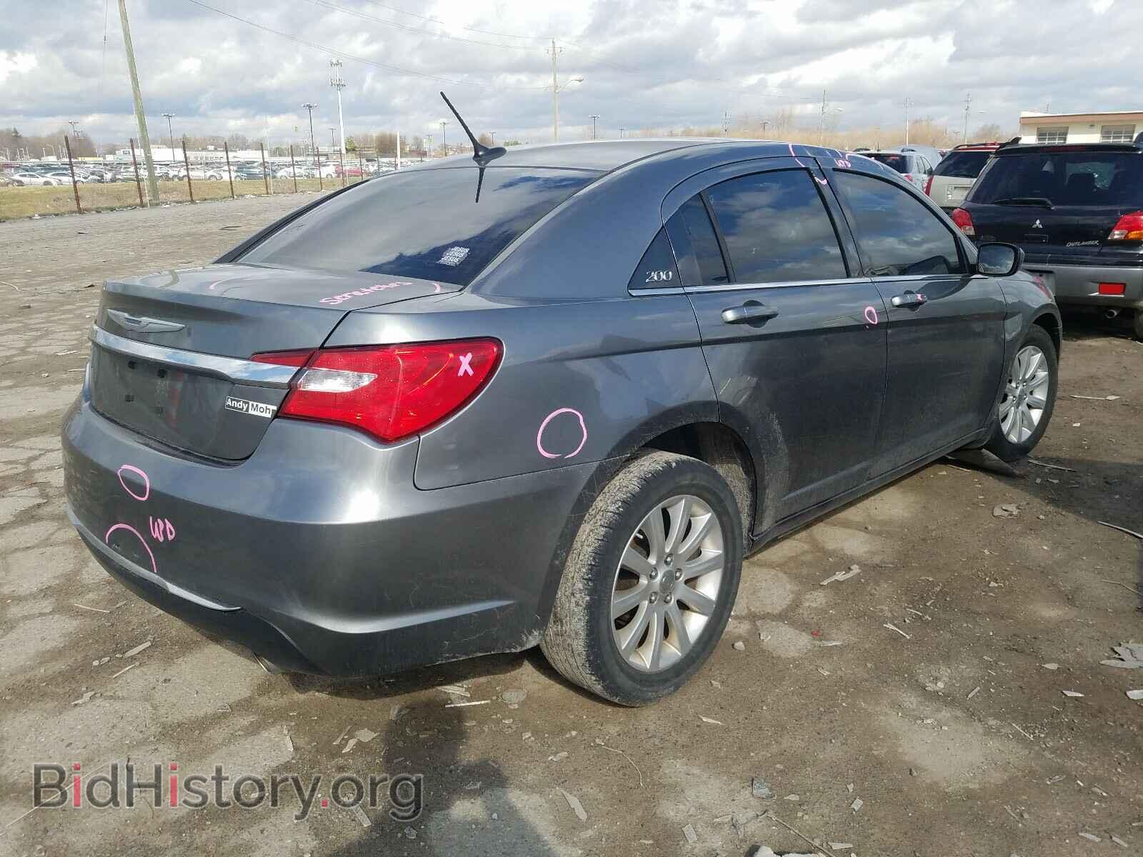 2013 CHRYSLER 200 - VIN: 1C3CCBBG4DN527448 - Фото 4