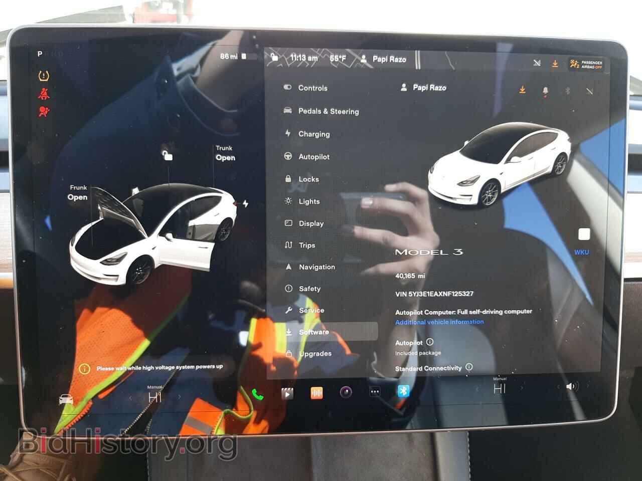2022 TESLA MODEL 3 - VIN: 5YJ3E1EAXNF125327 - Photo 9