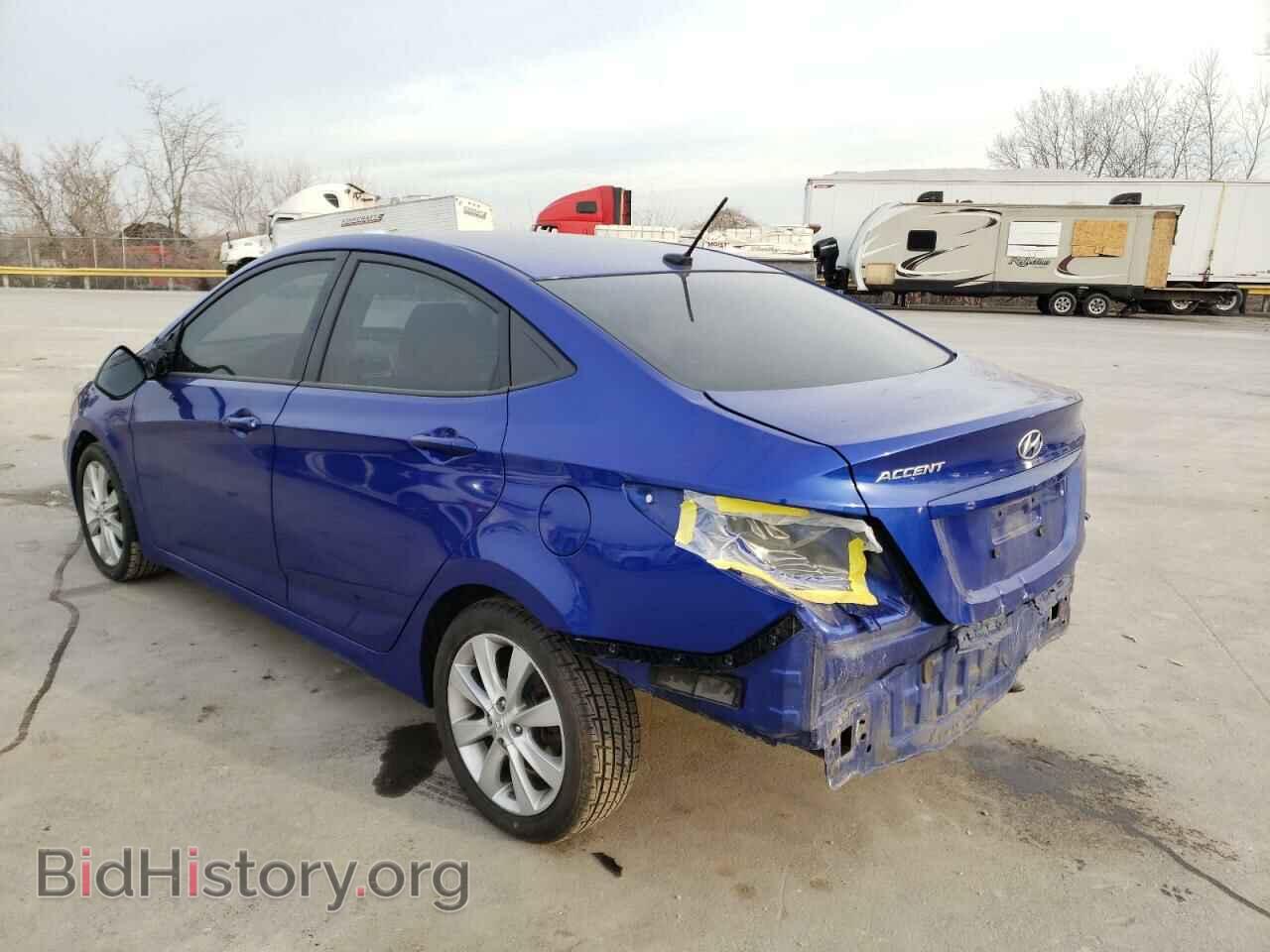 2012 HYUNDAI ACCENT - VIN: KMHCU4AE2CU150638 - Фото 3