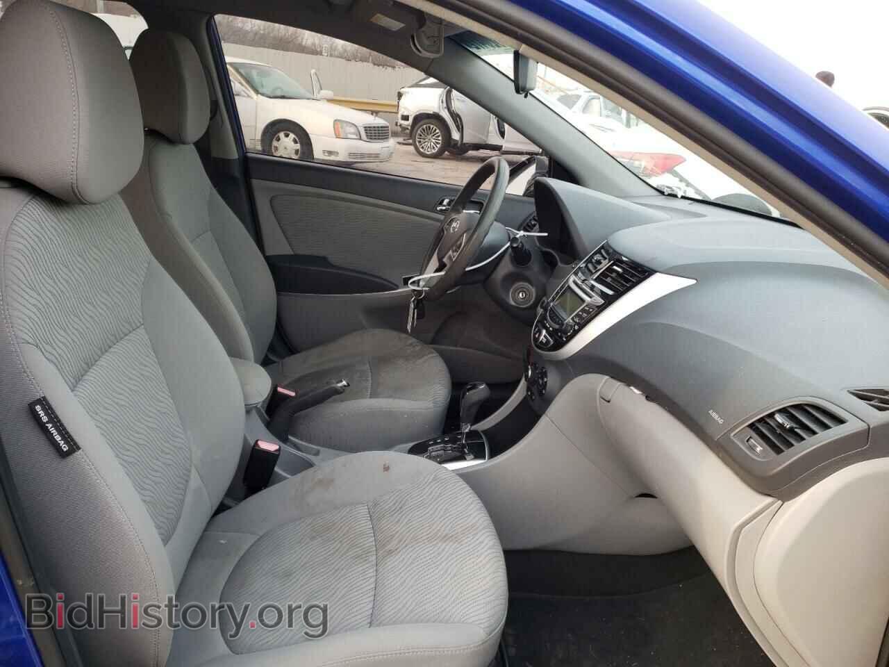 2012 HYUNDAI ACCENT - VIN: KMHCU4AE2CU150638 - Фото 5