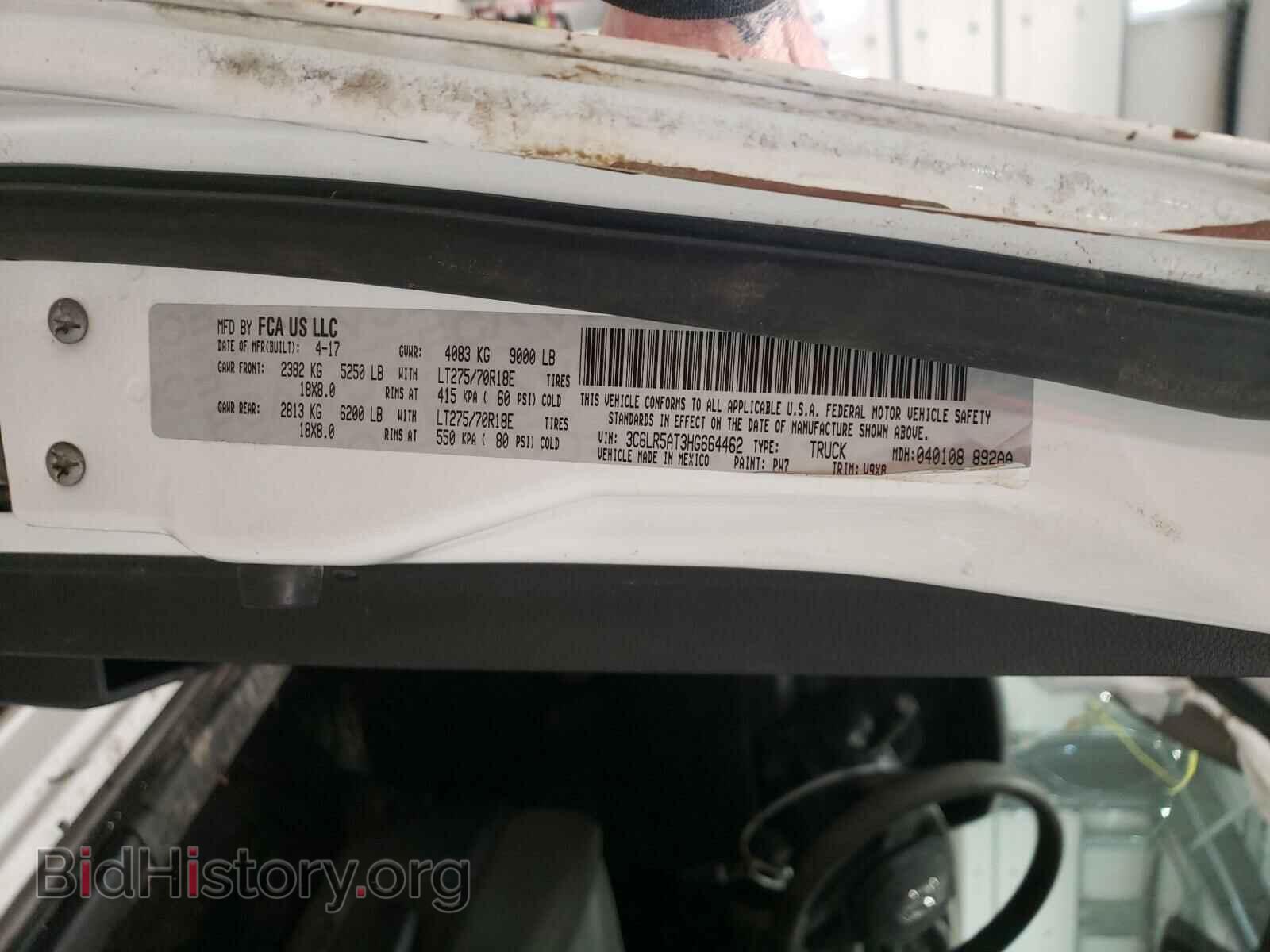 2017 RAM 2500 - VIN: 3C6LR5AT3HG664462 - Фото 10