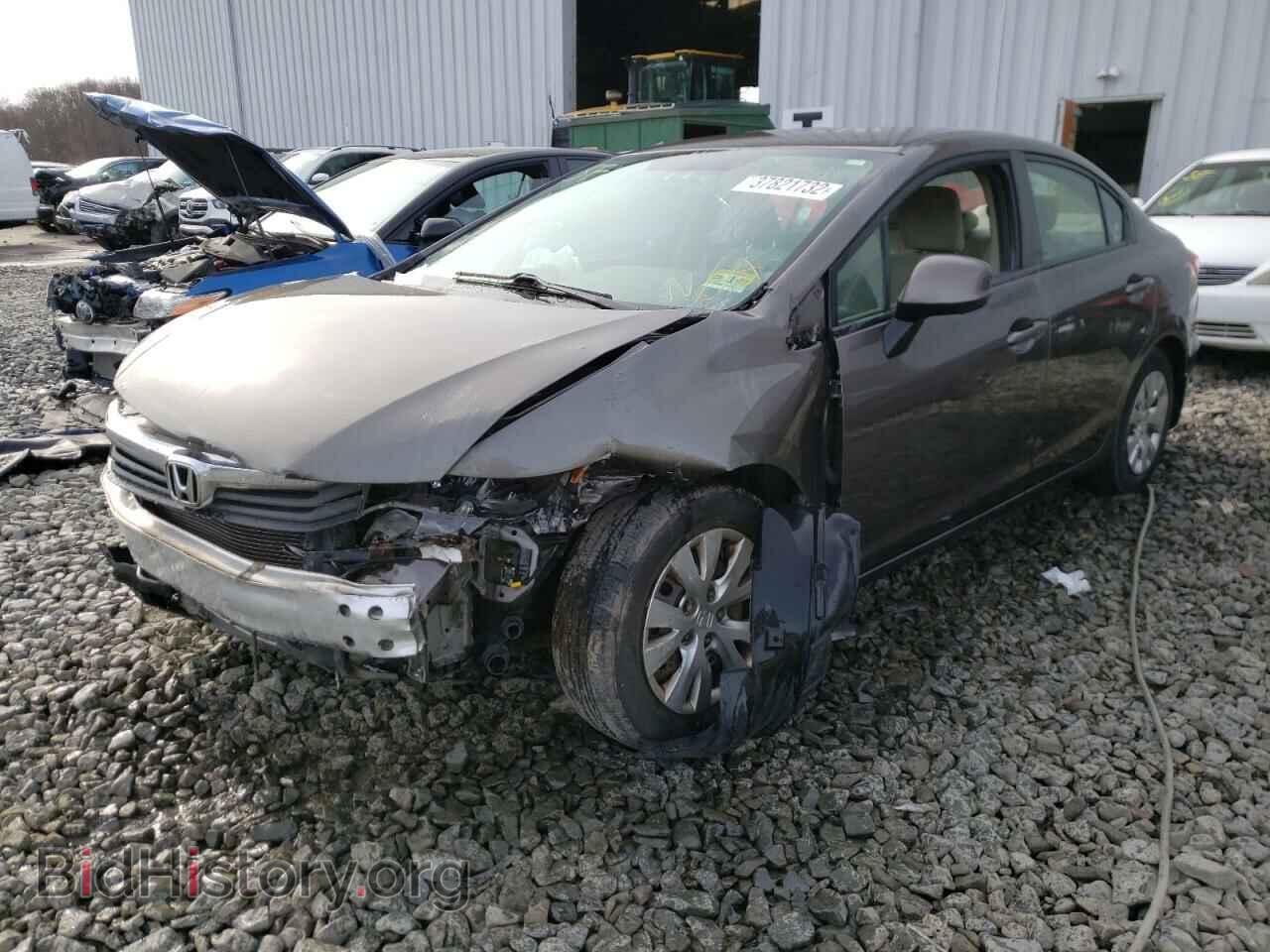 2012 HONDA CIVIC - VIN: 19XFB2F52CE309287 - Фото 2