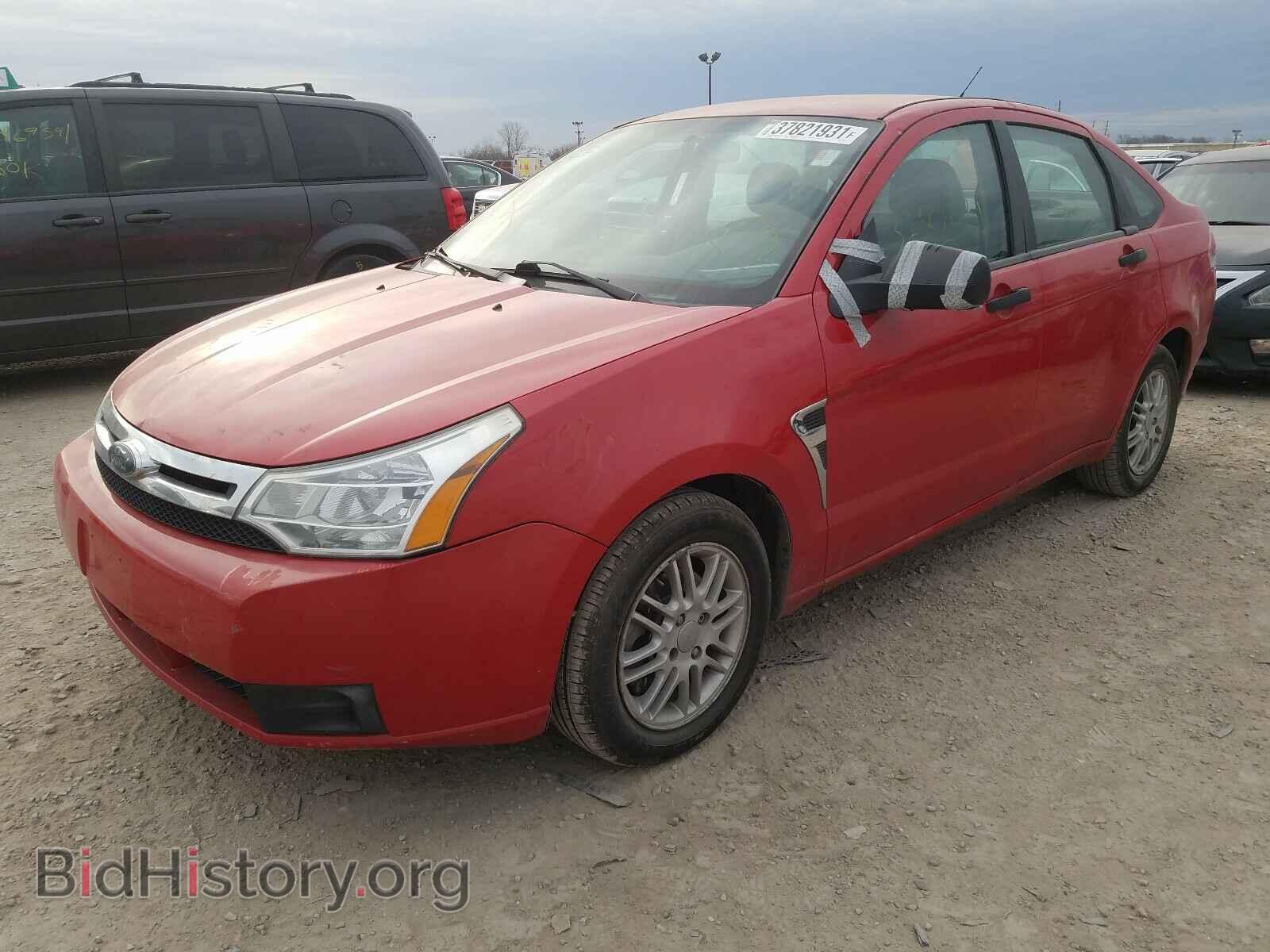 2008 FORD FOCUS - VIN: 1FAHP35N38W167326 - Фото 2