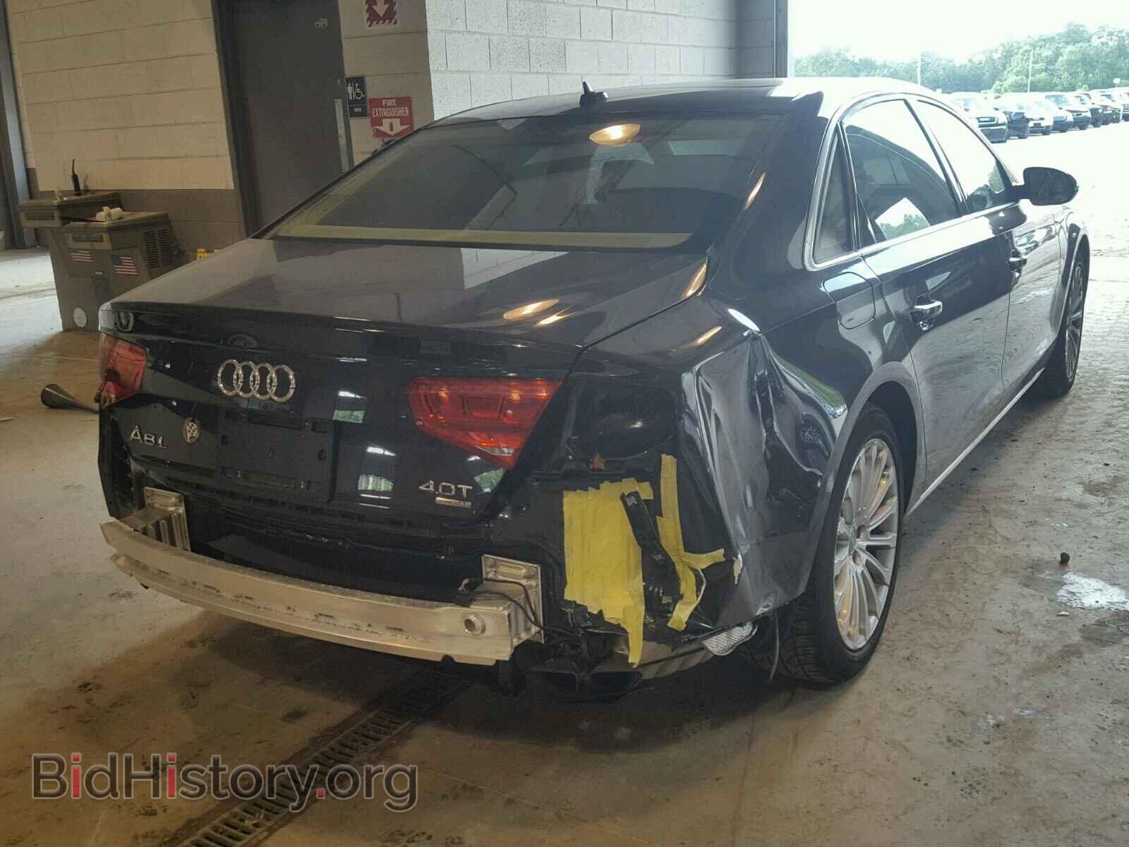 2013 AUDI A8 - VIN: WAUR2AFD3DN031041 - Фото 4