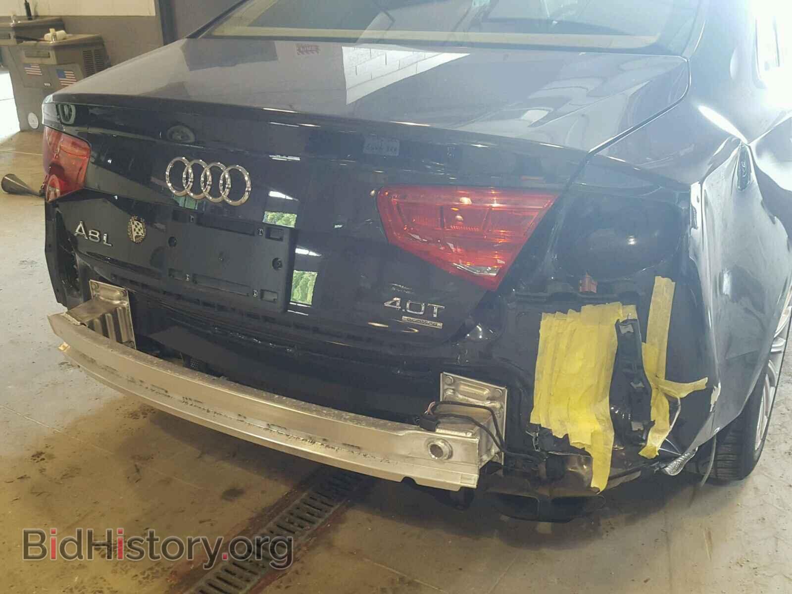 2013 AUDI A8 - VIN: WAUR2AFD3DN031041 - Фото 9