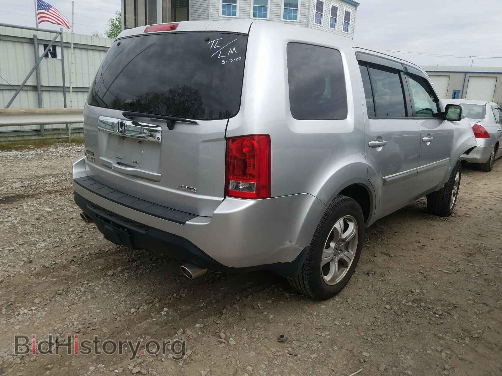 2013 HONDA PILOT - VIN: 5FNYF4H72DB060637 - Фото 4
