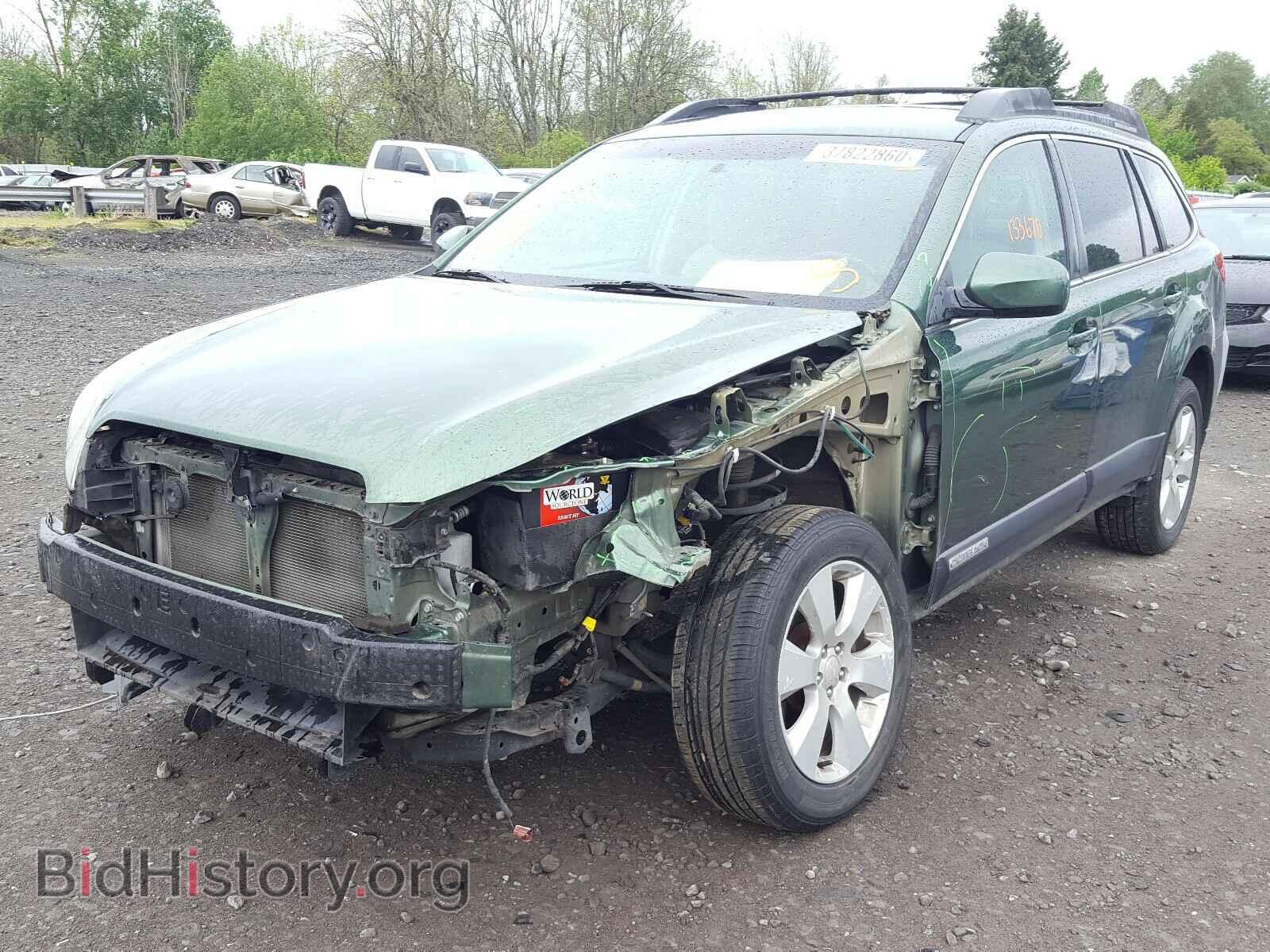 2011 SUBARU OUTBACK - VIN: 4S4BRBBC6B3369864 - Фото 2
