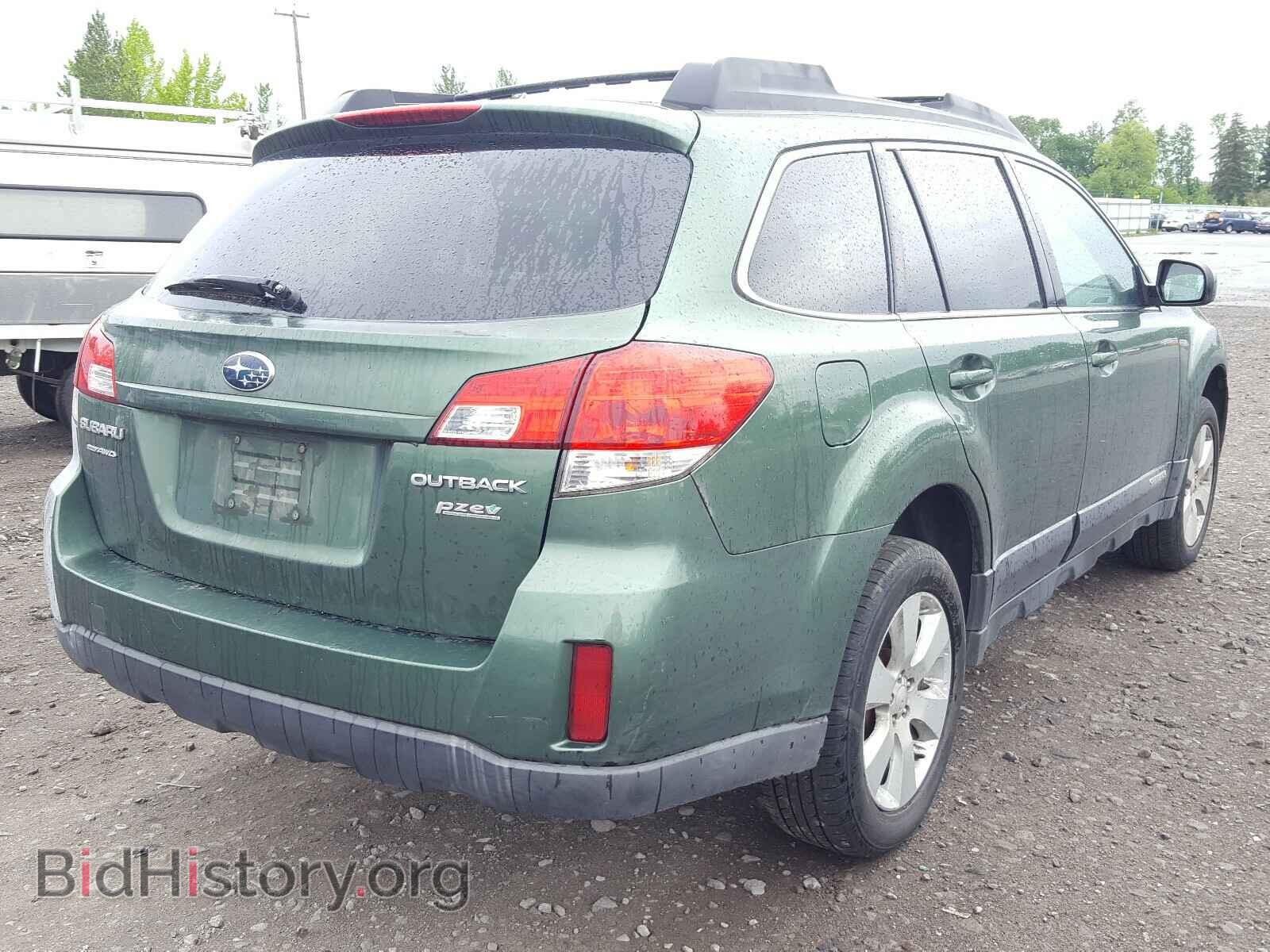 2011 SUBARU OUTBACK - VIN: 4S4BRBBC6B3369864 - Фото 4