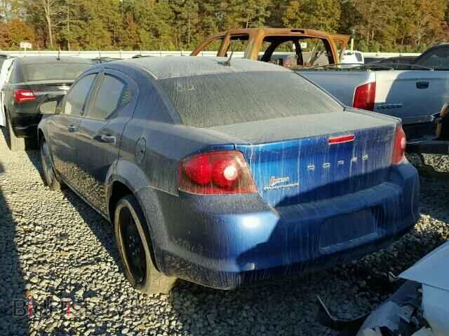 2013 DODGE AVENGER - VIN: 1C3CDZAB0DN730025 - Фото 3