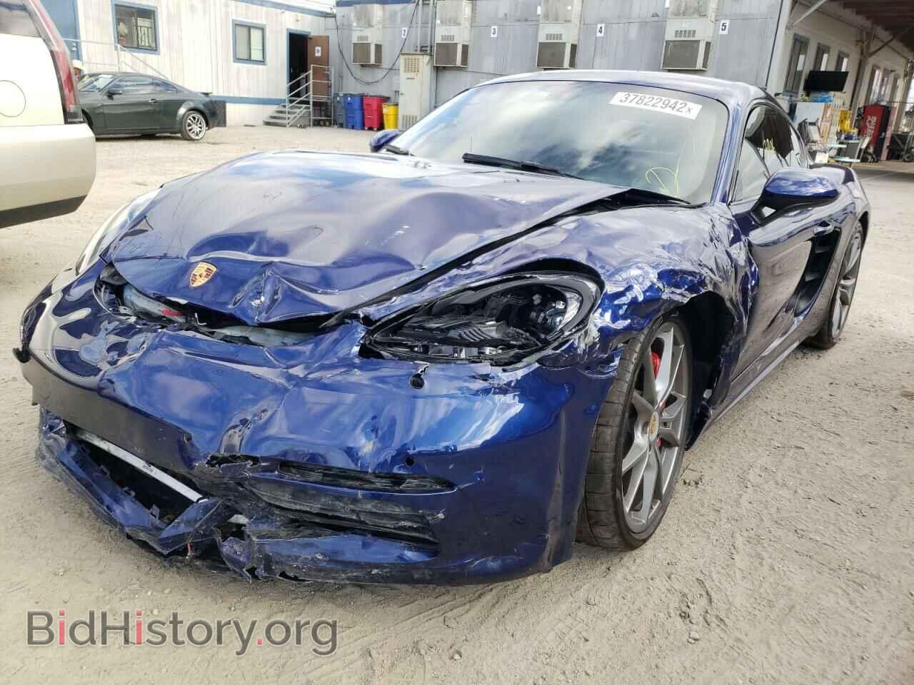 2020 PORSCHE CAYMAN - VIN: WP0AB2A81LS275089 - Фото 2