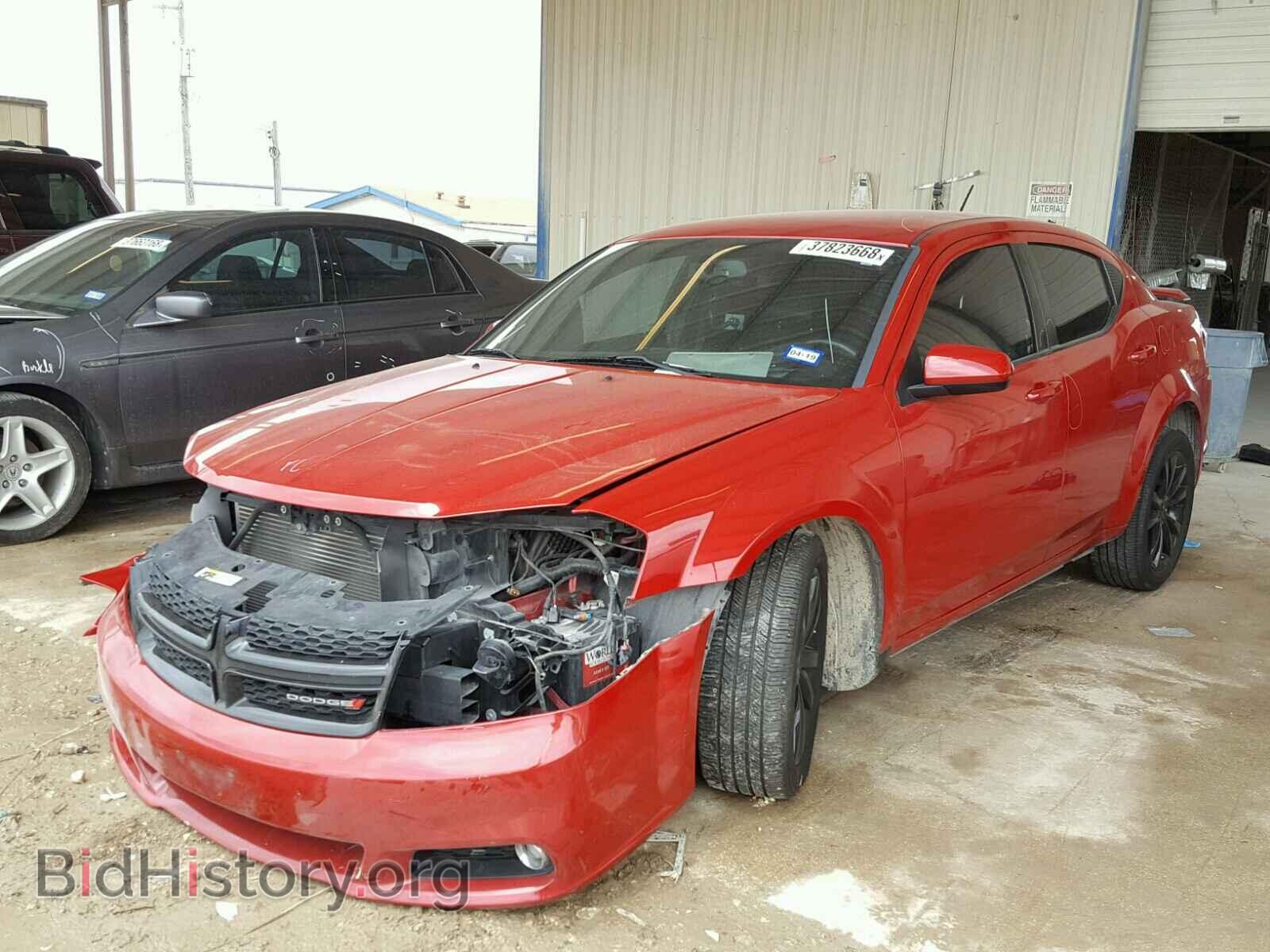 2014 DODGE AVENGER - VIN: 1C3CDZCB0EN181408 - Фото 2