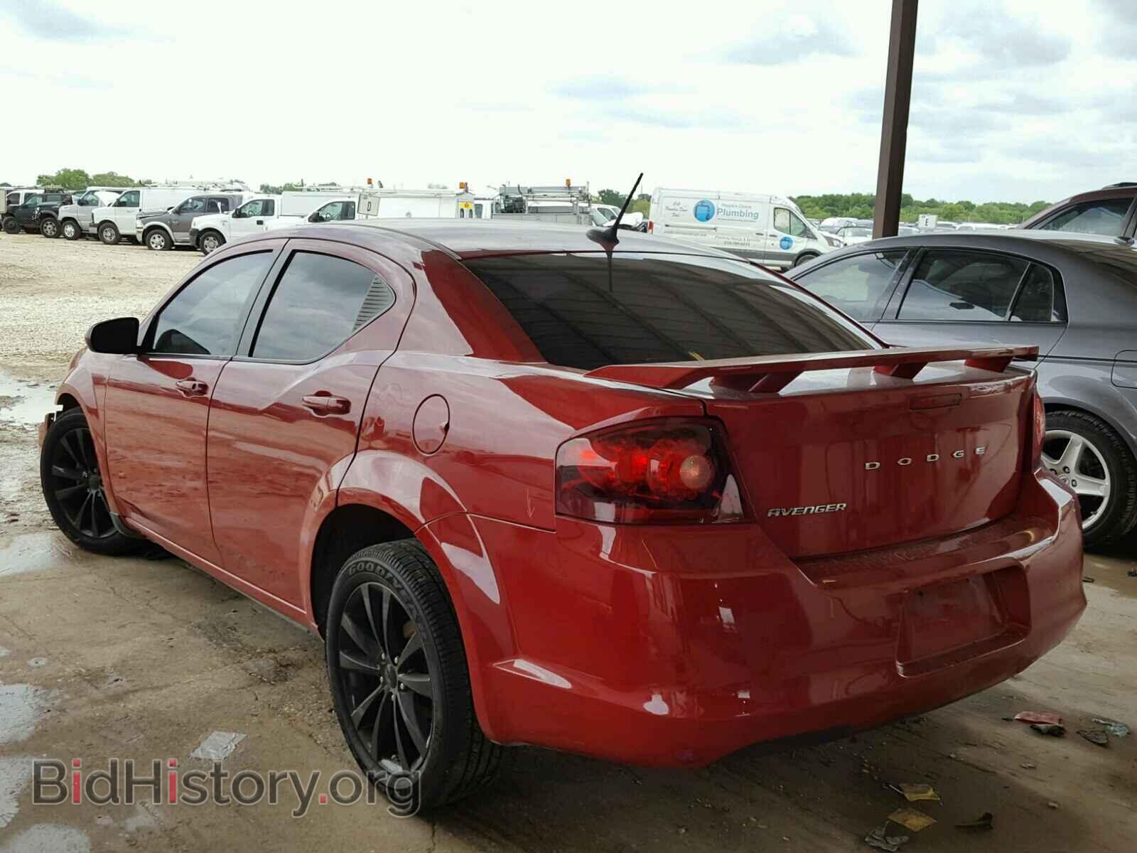 2014 DODGE AVENGER - VIN: 1C3CDZCB0EN181408 - Фото 3