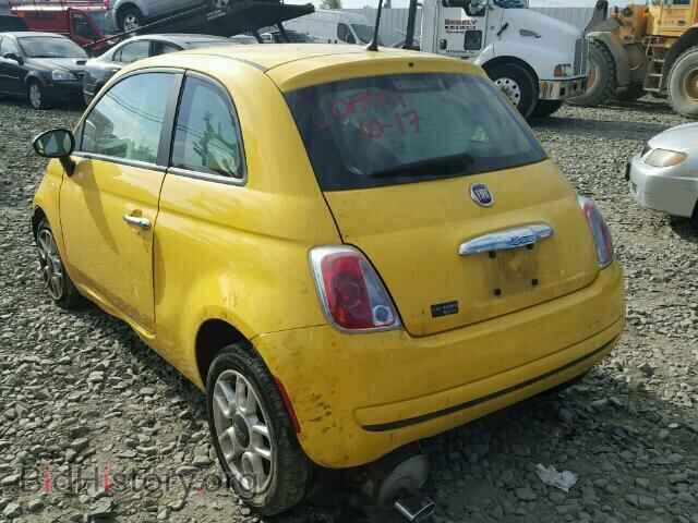 2013 FIAT 500 - VIN: 3C3CFFAR6DT654915 - Фото 3