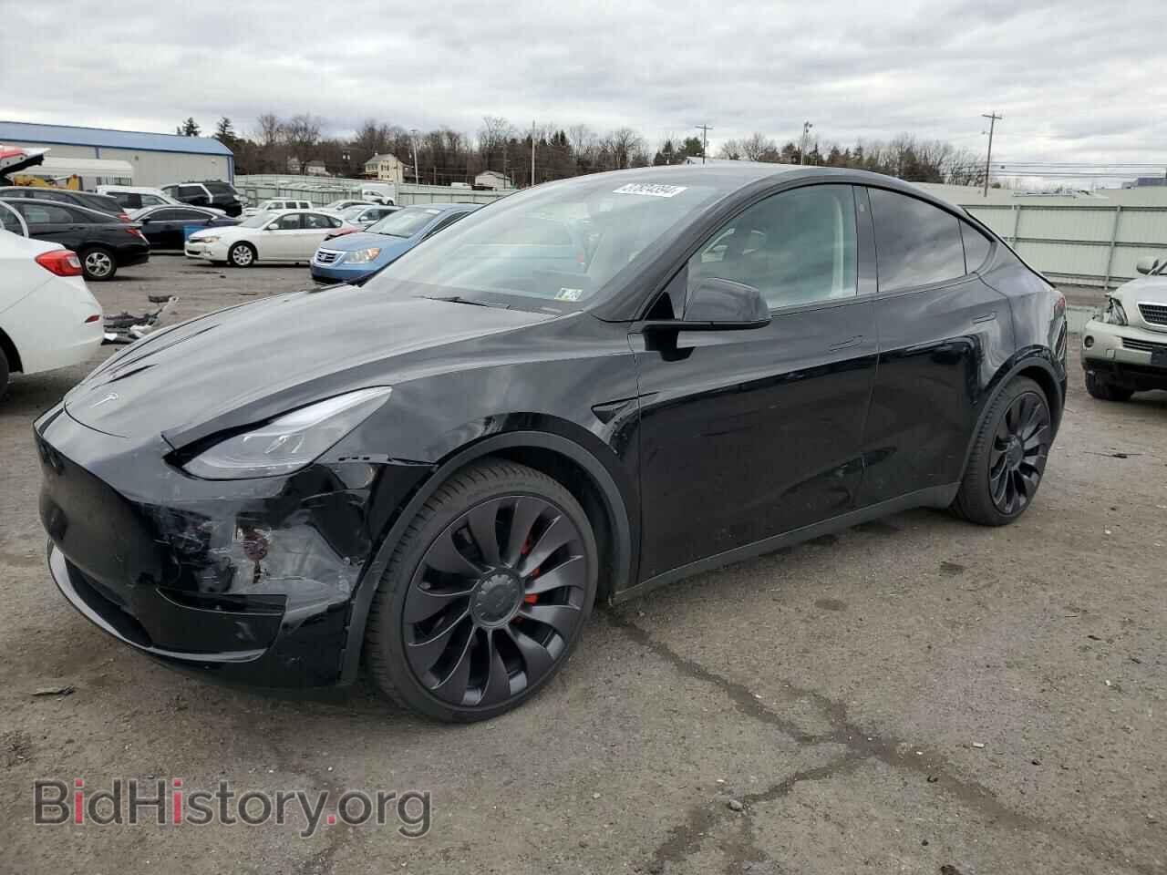 Photo 7SAYGDEF2NF307877 - TESLA MODEL Y 2022