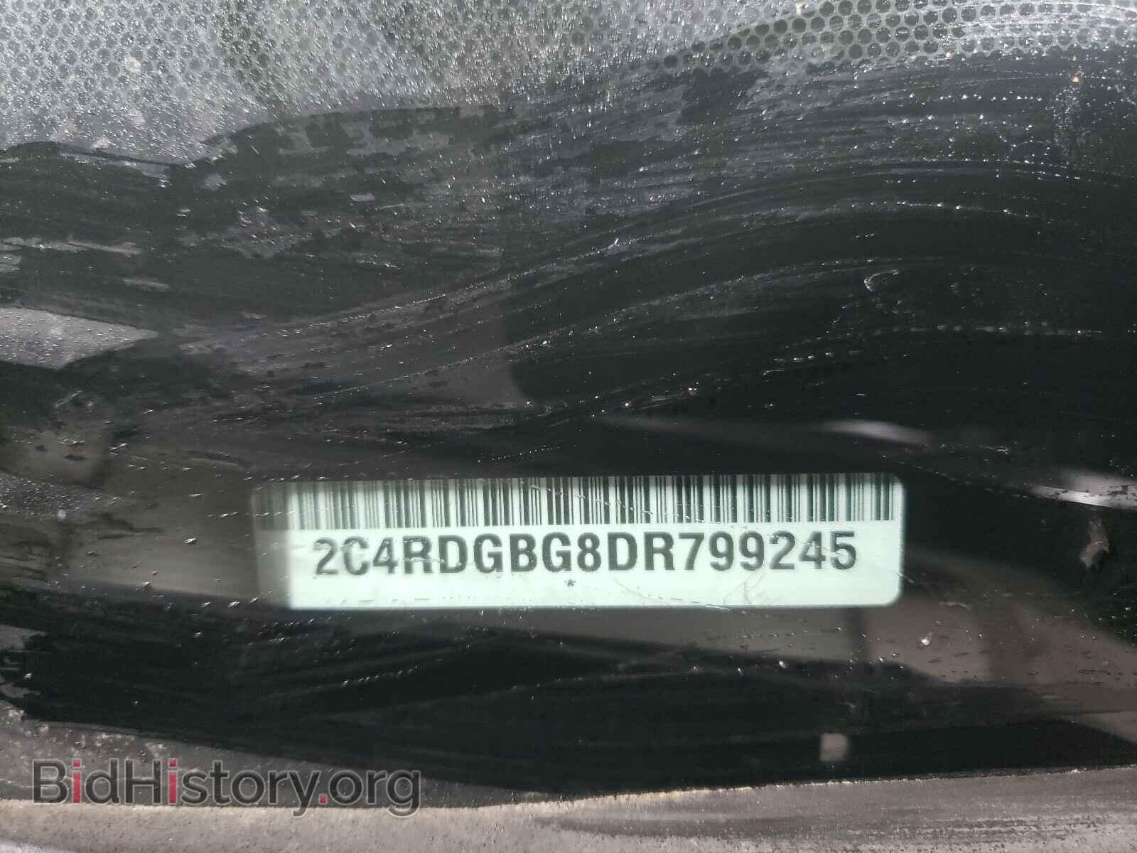 2013 DODGE GRAND CARA - VIN: 2C4RDGBG8DR799245 - Фото 10