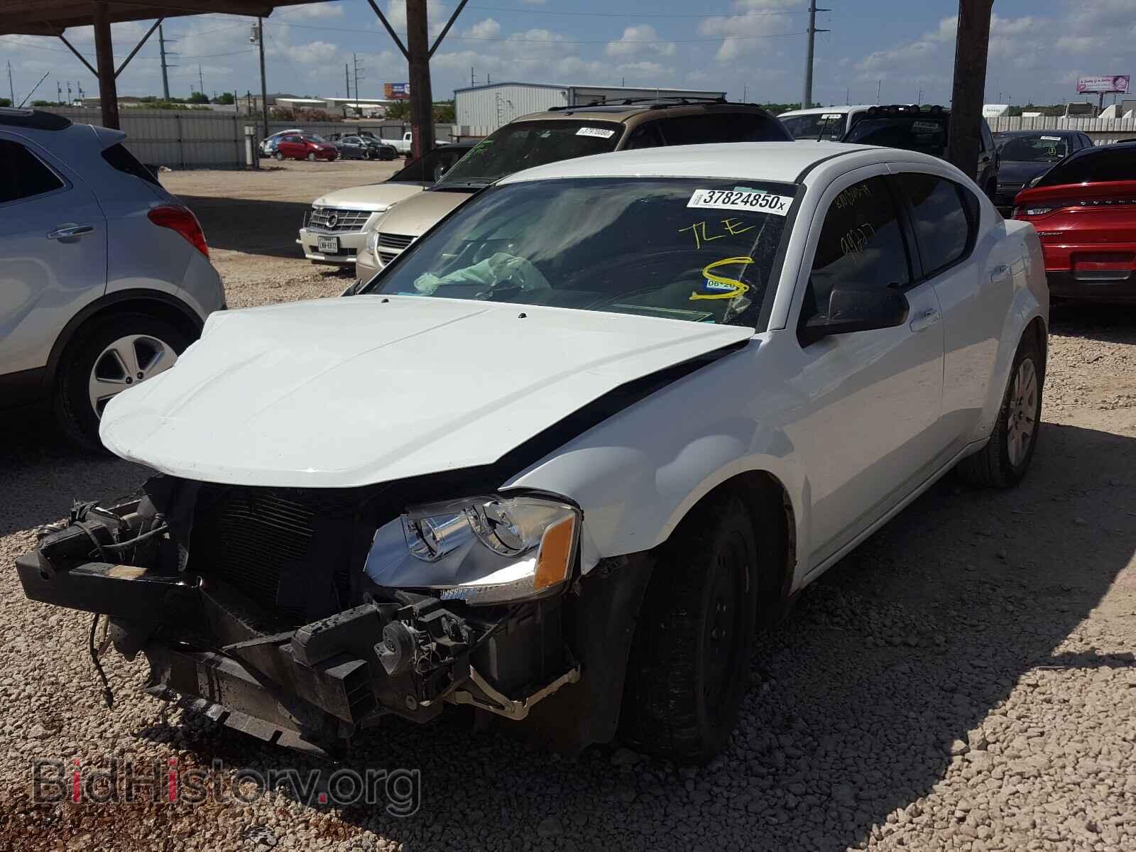 2013 DODGE AVENGER - VIN: 1C3CDZABXDN528941 - Фото 2