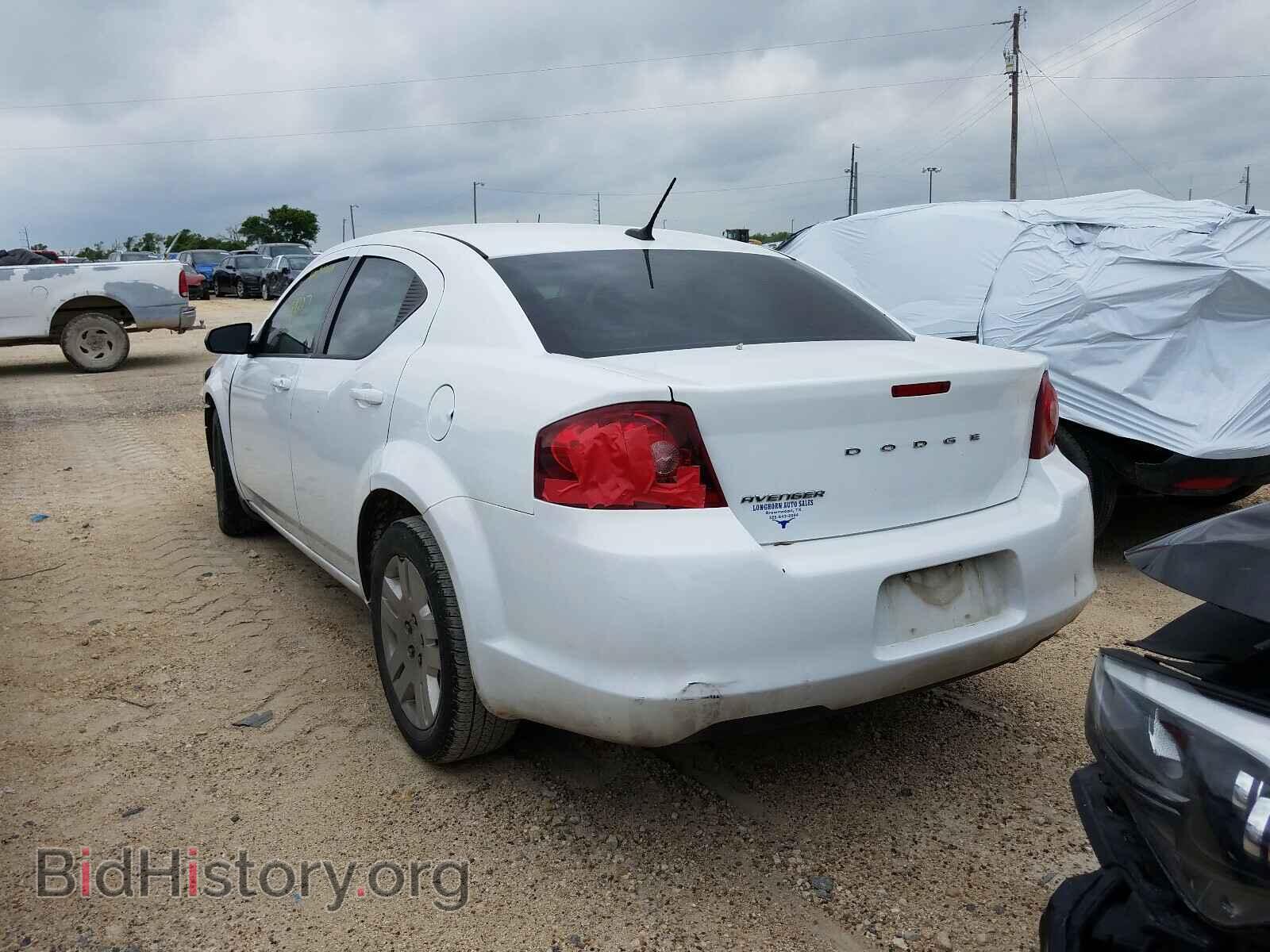 2013 DODGE AVENGER - VIN: 1C3CDZABXDN528941 - Фото 3