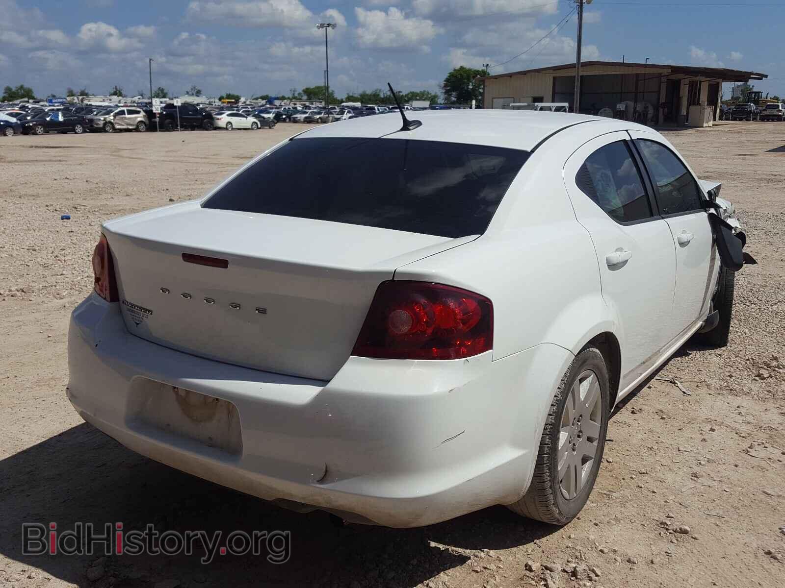 2013 DODGE AVENGER - VIN: 1C3CDZABXDN528941 - Фото 4