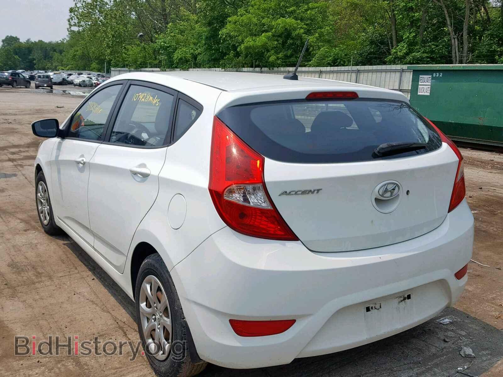 2013 HYUNDAI ACCENT - VIN: KMHCT5AE3DU080996 - Фото 3