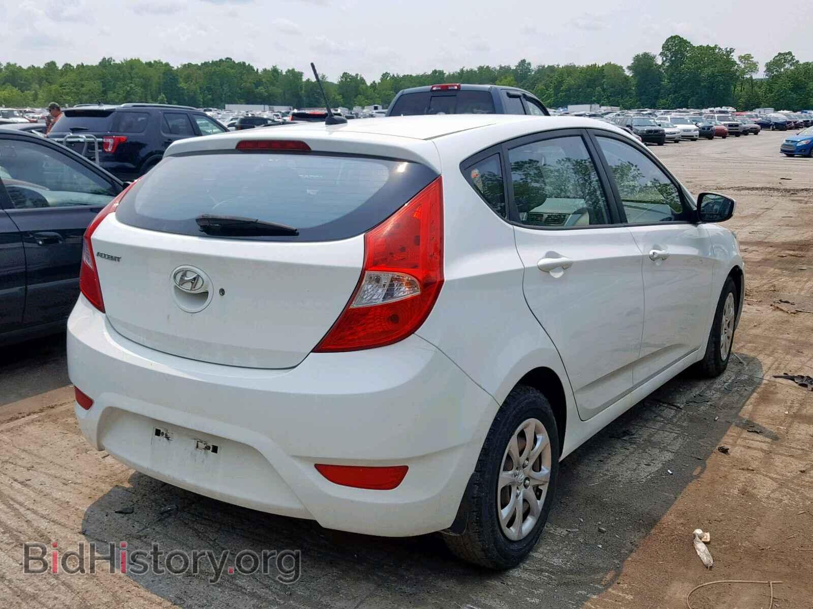 2013 HYUNDAI ACCENT - VIN: KMHCT5AE3DU080996 - Фото 4