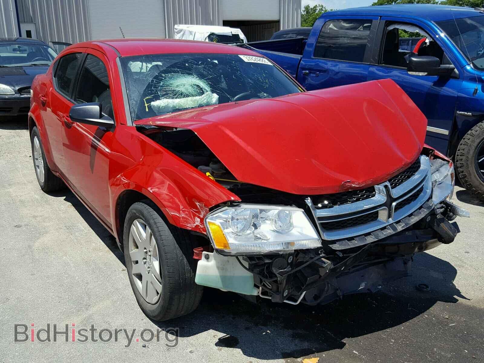 Photo 1C3CDZAB5DN588318 - DODGE AVENGER 2013