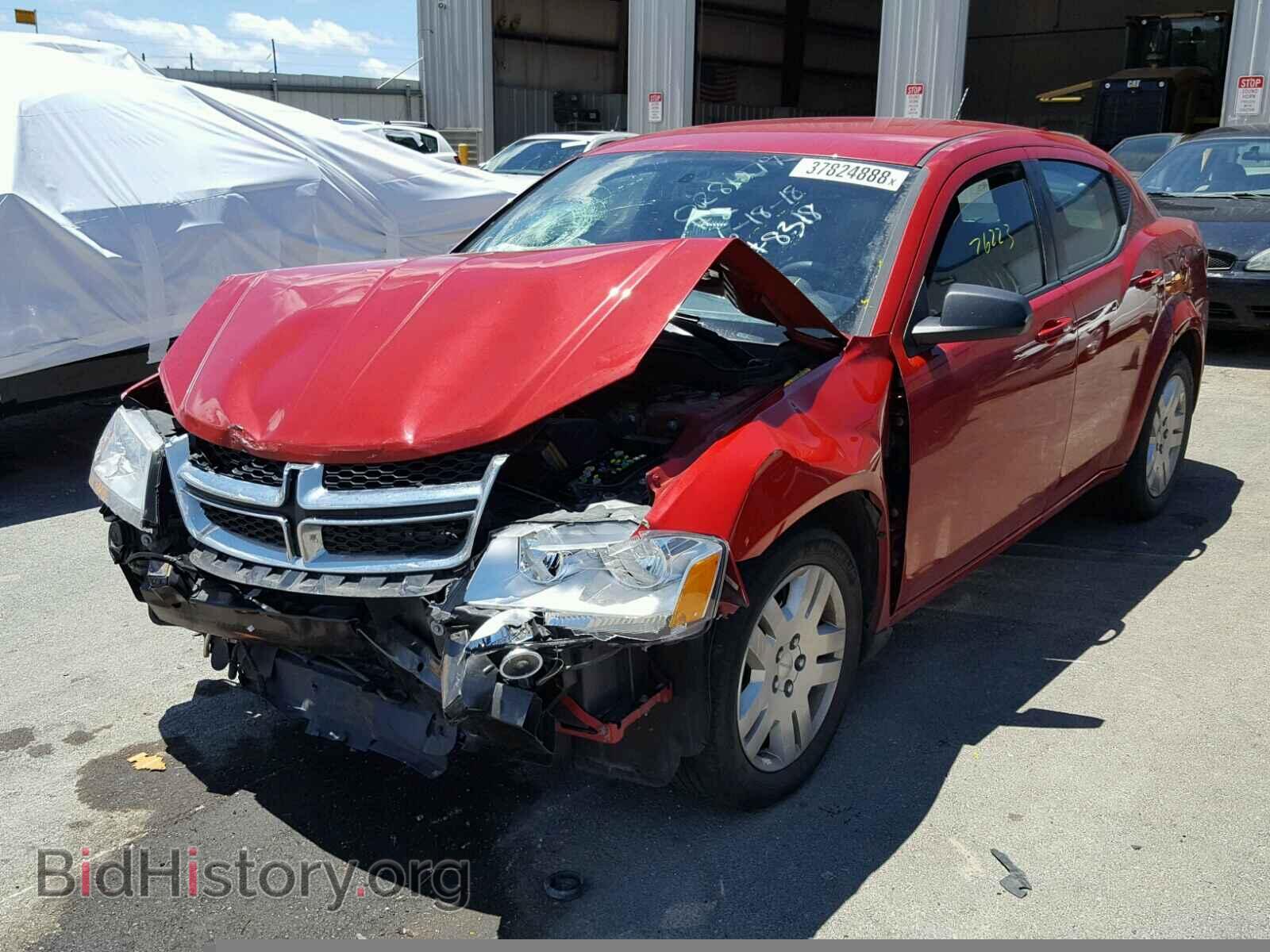 2013 DODGE AVENGER - VIN: 1C3CDZAB5DN588318 - Фото 2