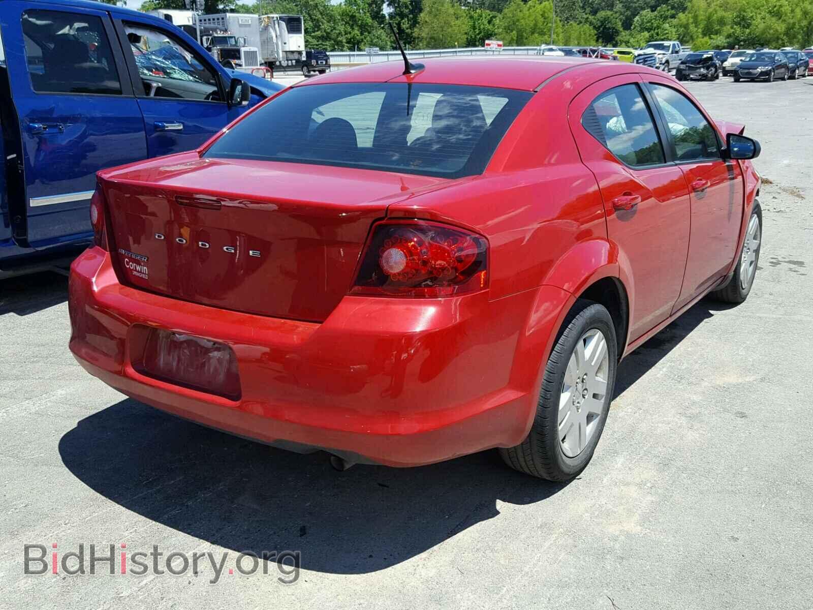 2013 DODGE AVENGER - VIN: 1C3CDZAB5DN588318 - Фото 4