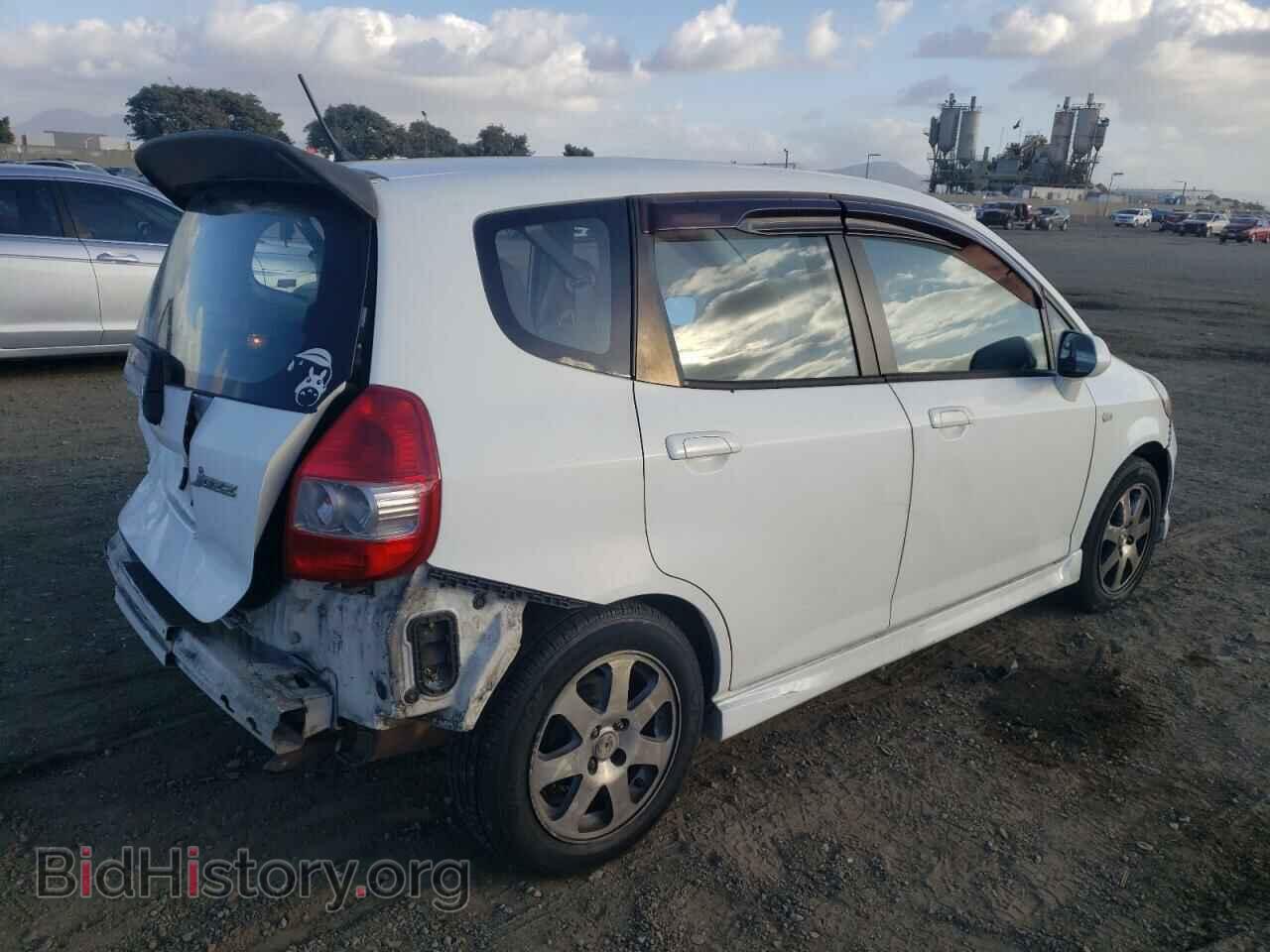 2007 HONDA FIT - VIN: JHMGD38687S061848 - Фото 3
