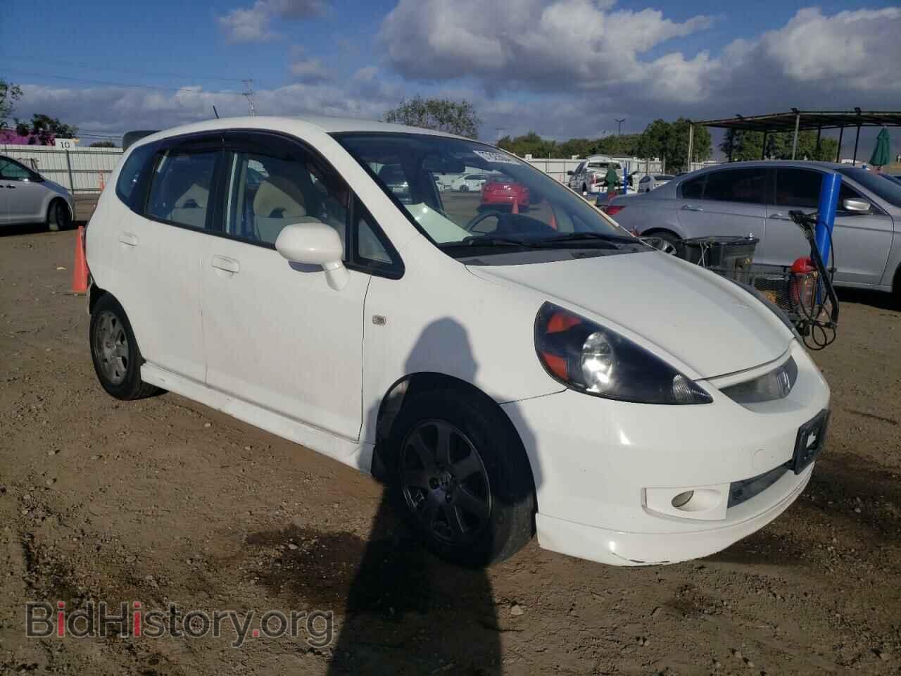 2007 HONDA FIT - VIN: JHMGD38687S061848 - Фото 4