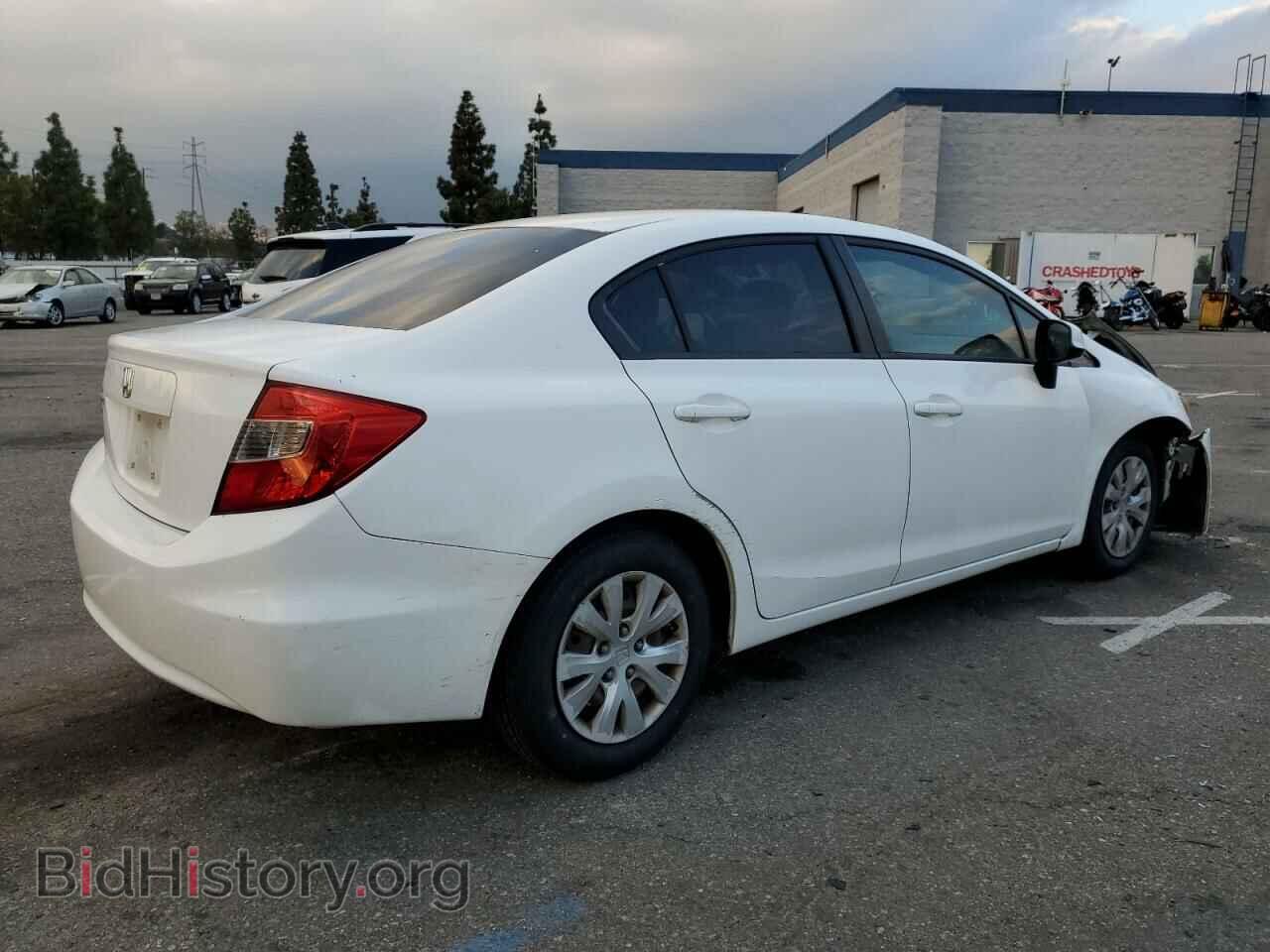 2012 HONDA CIVIC - VIN: 19XFB2F55CE391595 - Фото 3