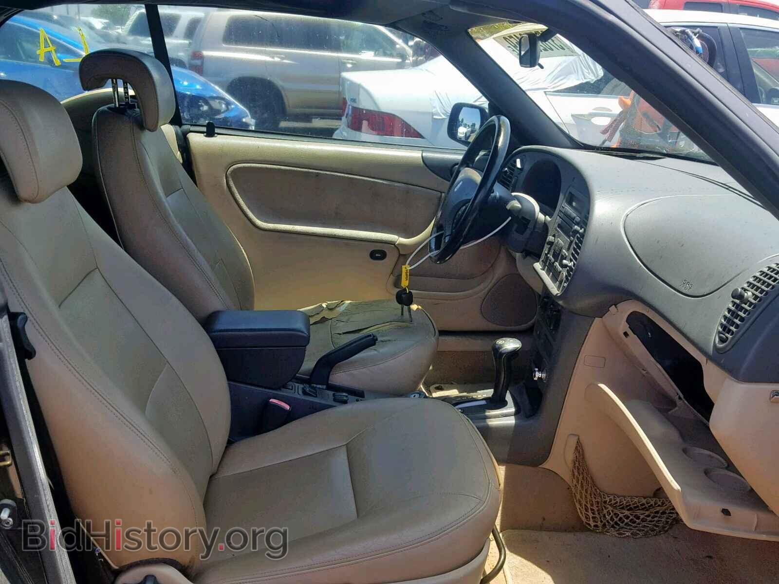 2000 SAAB 9-3 - VIN: YS3DD78H5Y7003027 - Фото 5