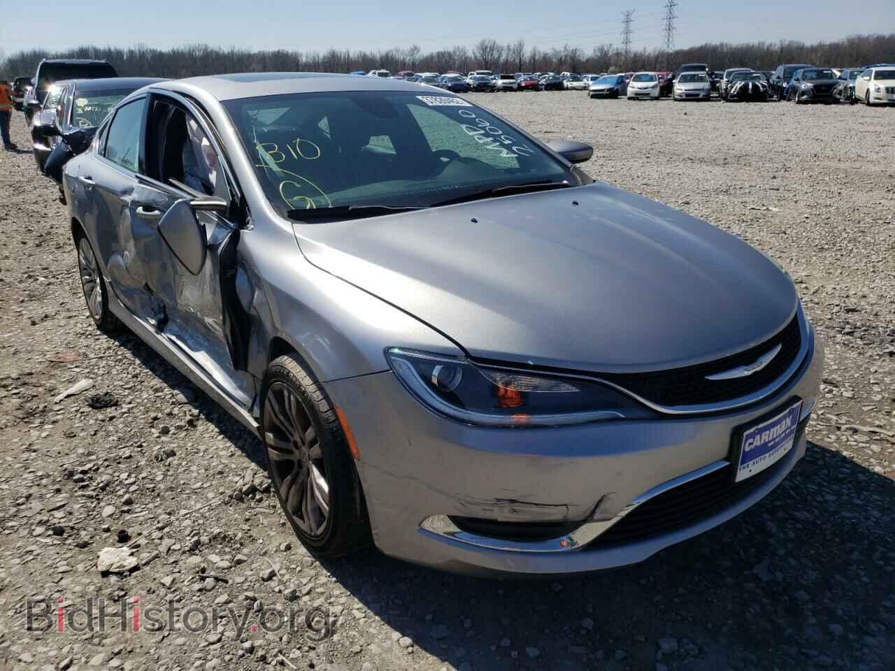 Фотография 1C3CCCAB8GN118692 - CHRYSLER 200 2016