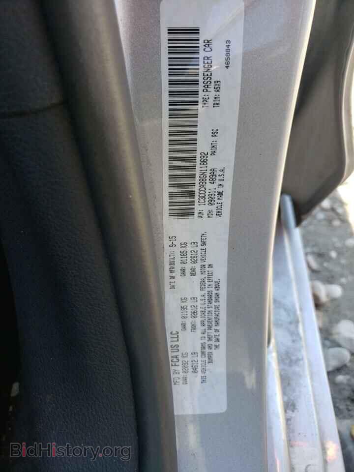 2016 CHRYSLER 200 - VIN: 1C3CCCAB8GN118692 - Фото 10