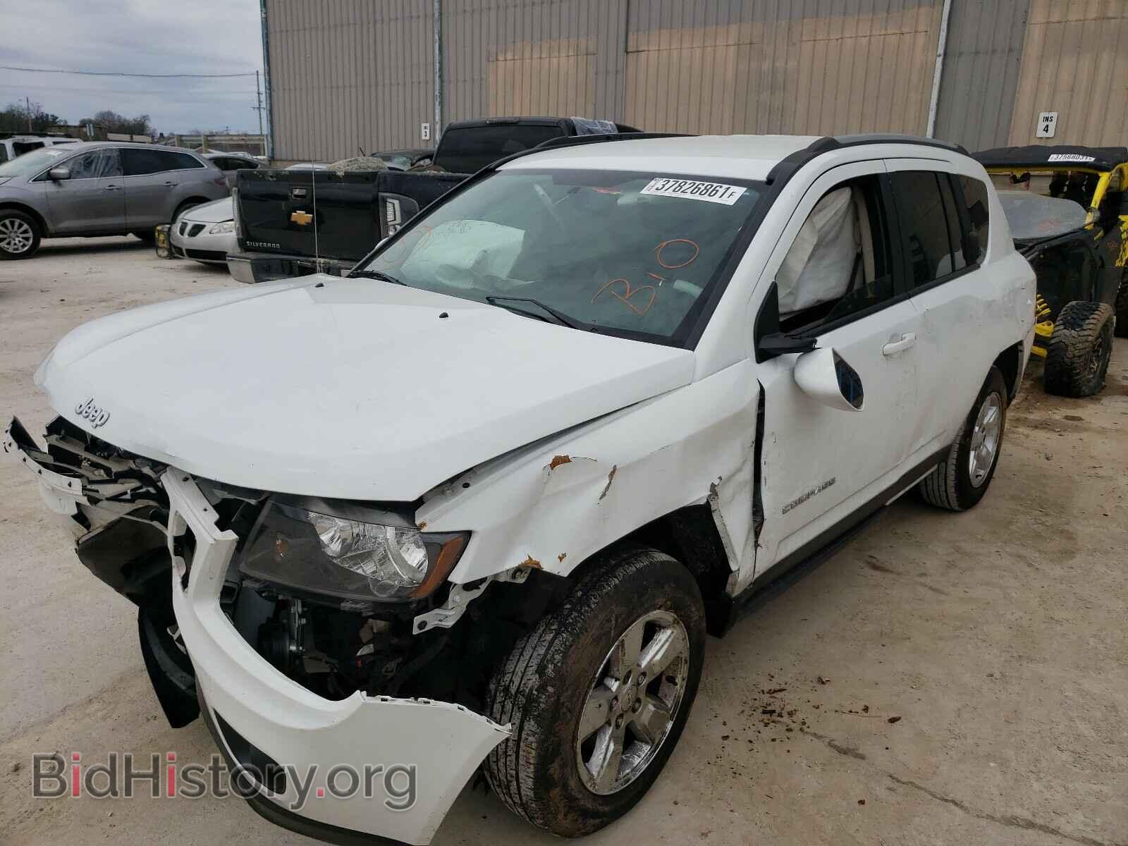 2016 JEEP COMPASS - VIN: 1C4NJCEA1GD667409 - Фото 2