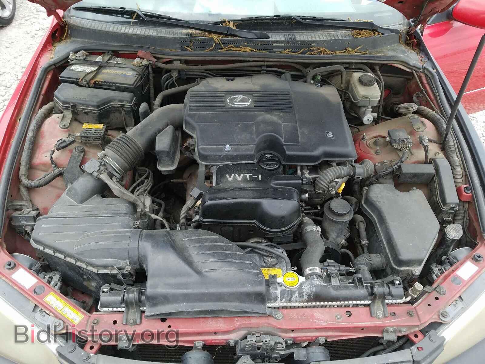 2005 LEXUS IS - VIN: JTHBD192X50097673 - Фото 7