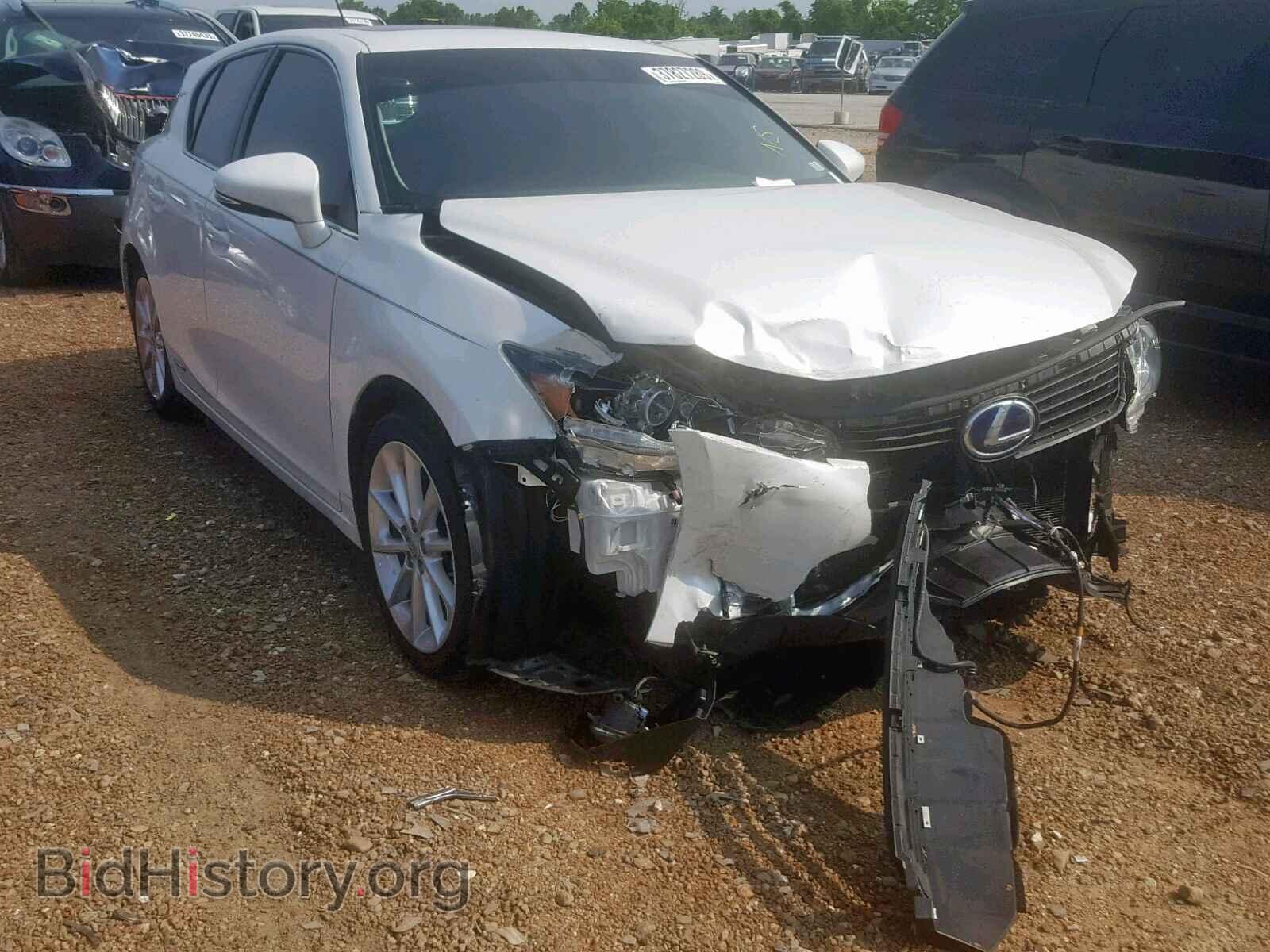 Photo JTHKD5BH8C2102330 - LEXUS CT 200 2012