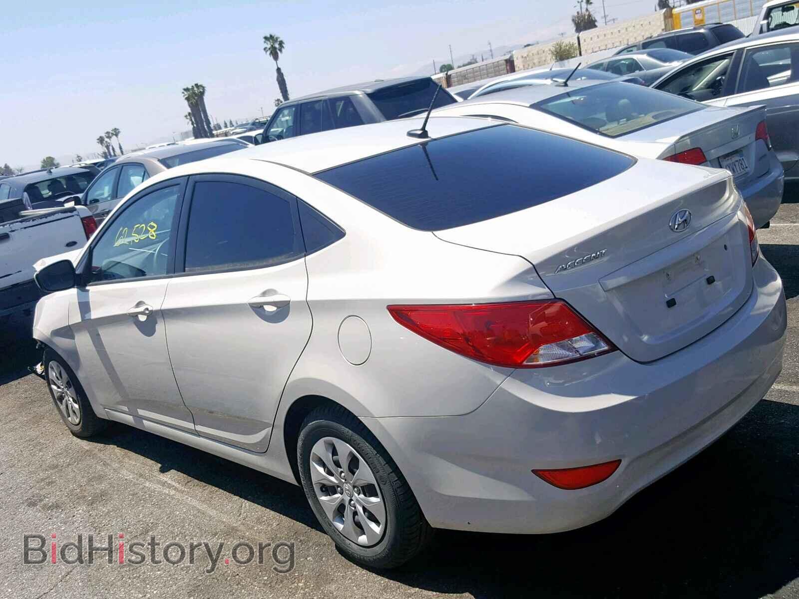 2016 HYUNDAI ACCENT - VIN: KMHCT4AEXGU000933 - Фото 3