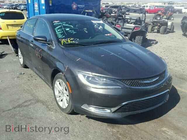 Фотография 1C3CCCAB0FN754053 - CHRYSLER 200 2015