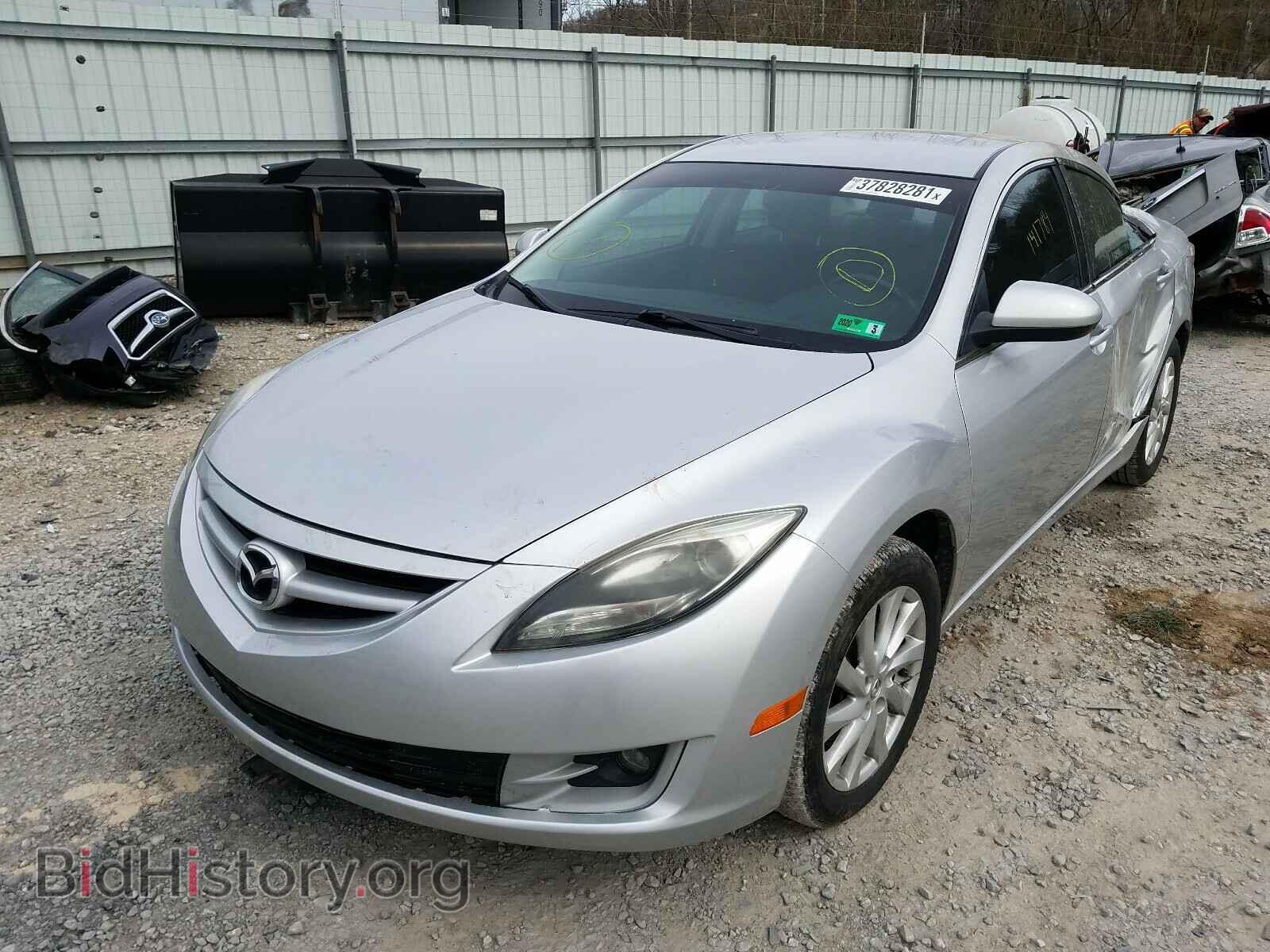 2012 MAZDA 6 - VIN: 1YVHZ8DHXC5M10958 - Фото 2