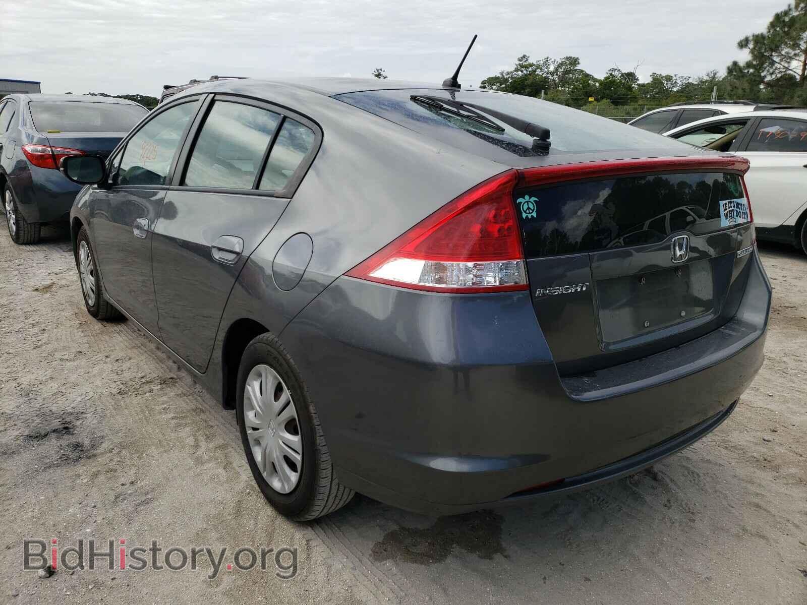 2010 HONDA INSIGHT - VIN: JHMZE2H57AS008721 - Фото 3
