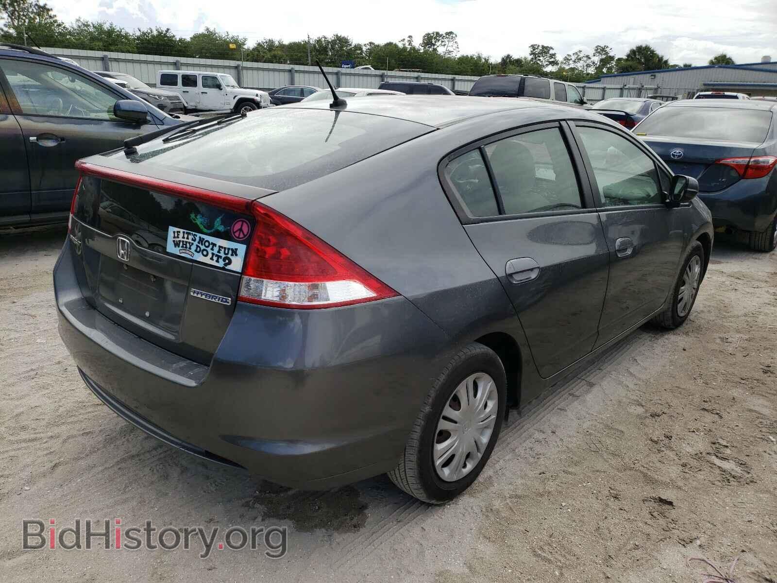2010 HONDA INSIGHT - VIN: JHMZE2H57AS008721 - Фото 4