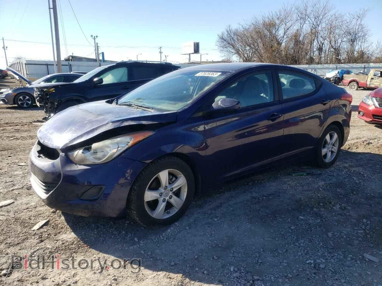 Photo 5NPDH4AE4BH037568 - HYUNDAI ELANTRA 2011