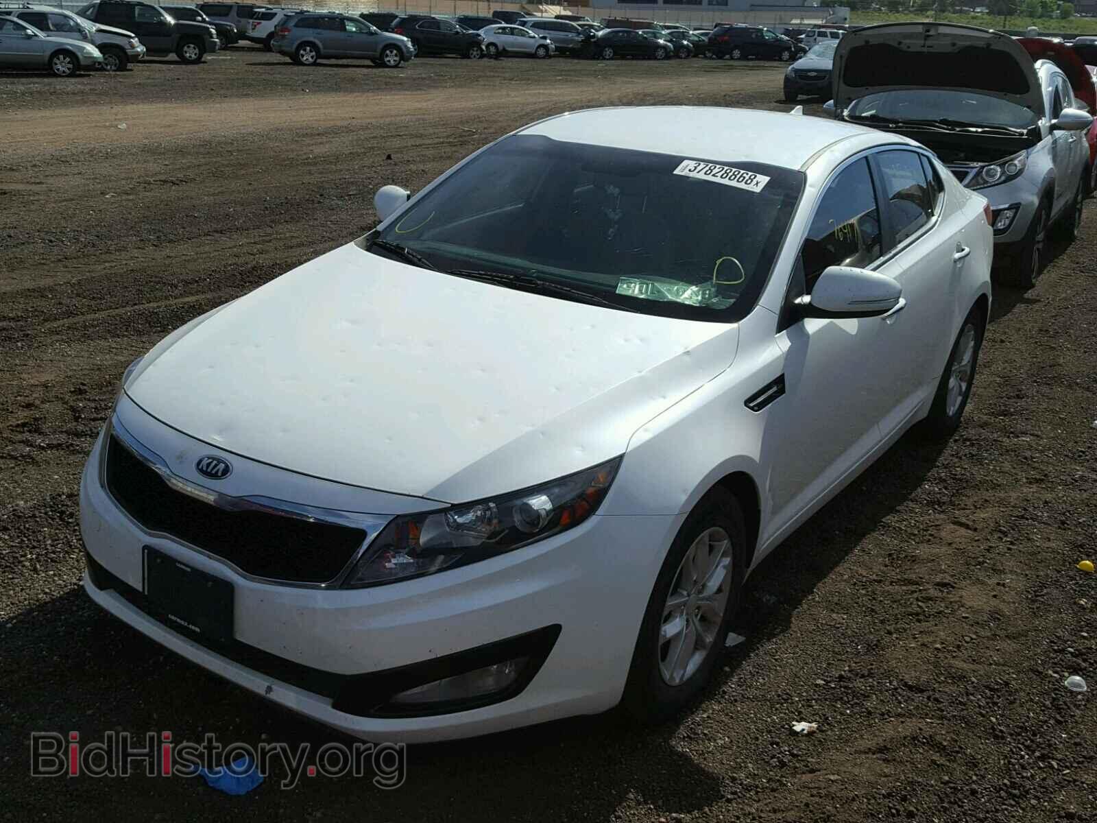 2013 KIA OPTIMA LX - VIN: KNAGM4A79D5305783 - Фото 2