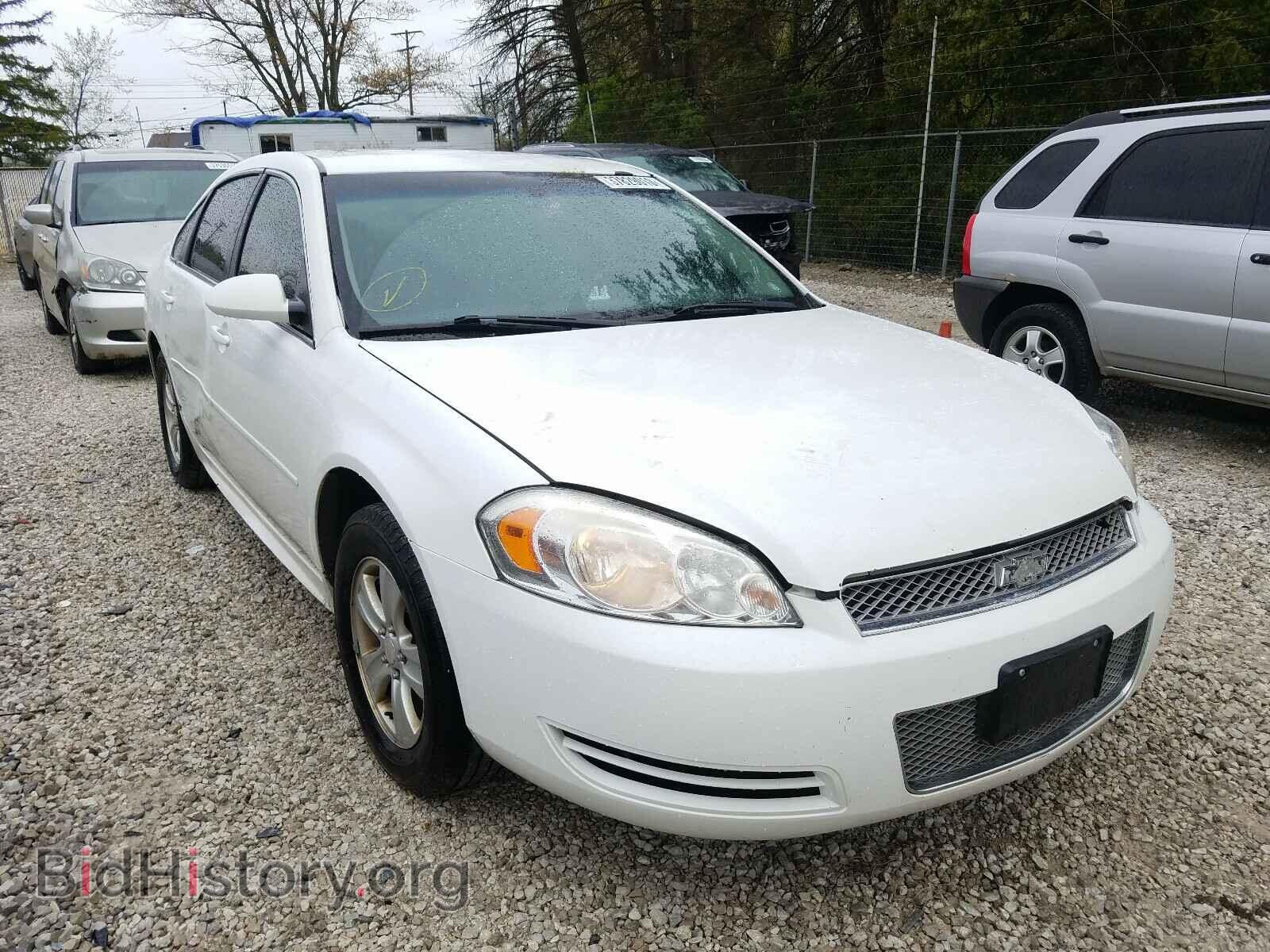 Фотография 2G1WF5E3XC1164009 - CHEVROLET IMPALA 2012