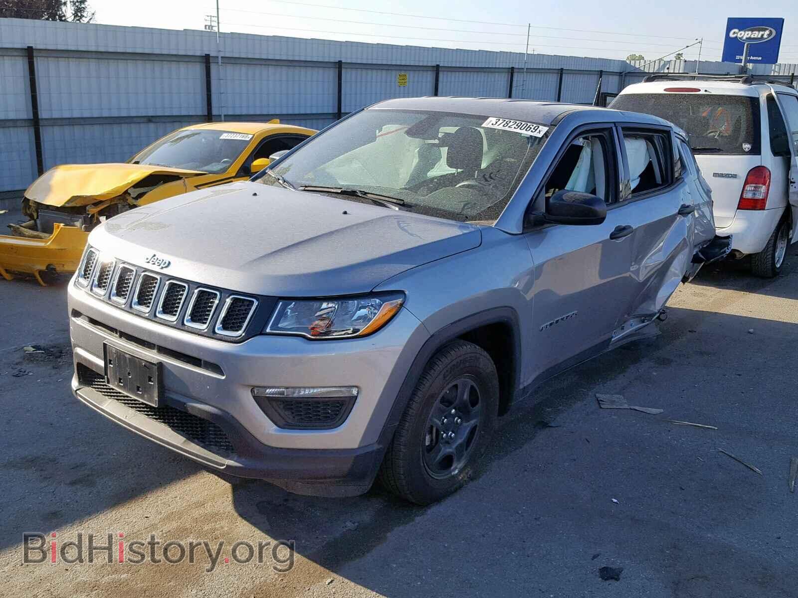 2018 JEEP COMPASS SP - VIN: 3C4NJCAB6JT471529 - Фото 2