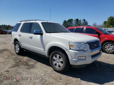 2010 Ford EXPLORER Explorer X, белый — VIN 1FMEU7D88AUA62934, Copart